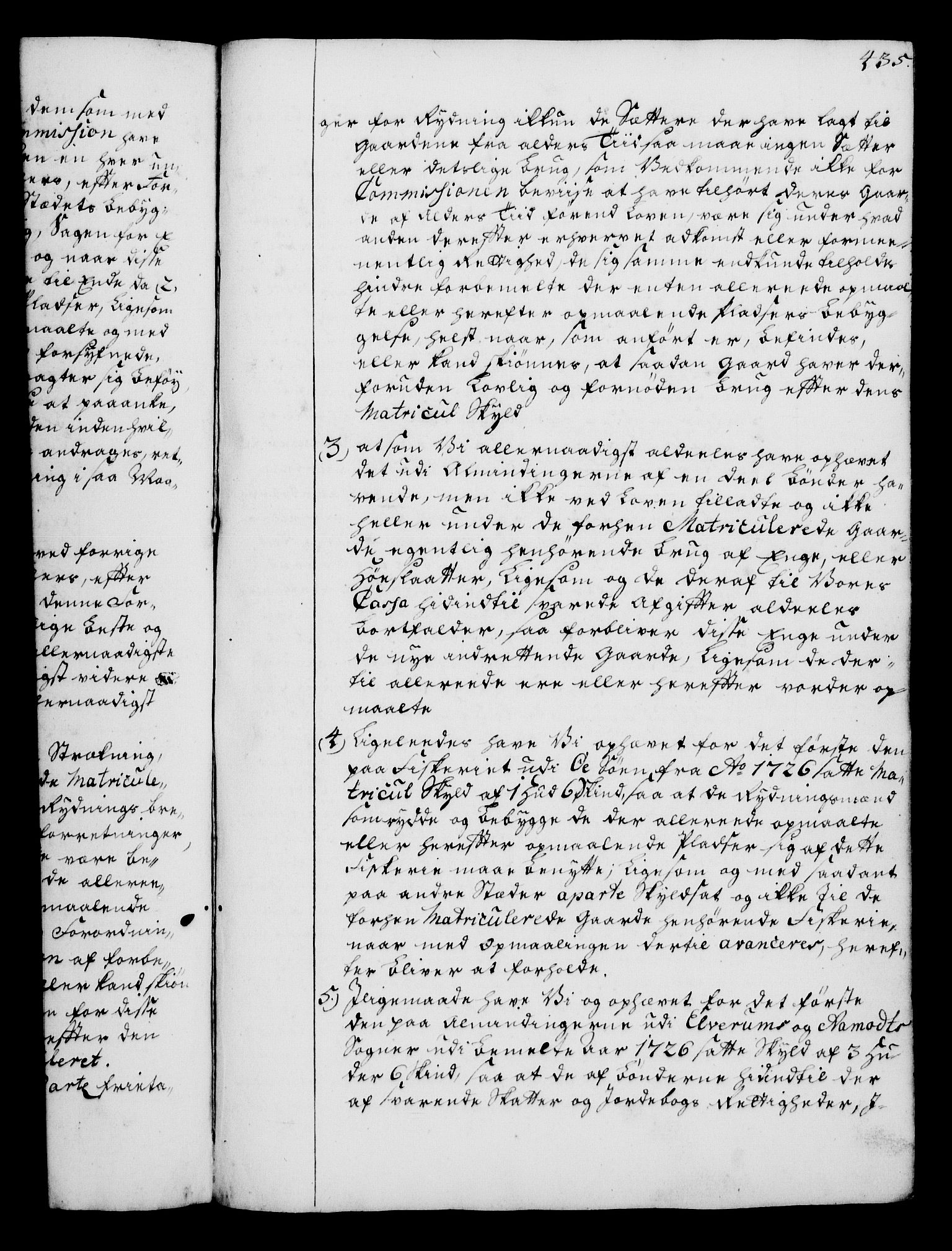 Rentekammeret, Kammerkanselliet, RA/EA-3111/G/Gg/Gga/L0006: Norsk ekspedisjonsprotokoll med register (merket RK 53.6), 1749-1759, p. 435