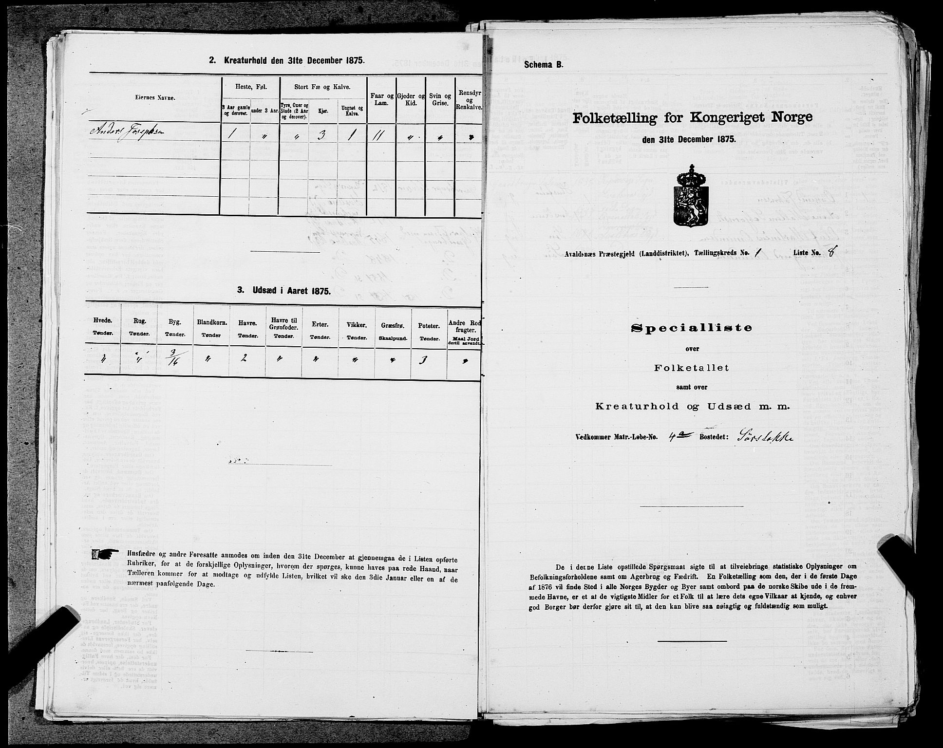SAST, 1875 census for 1147L Avaldsnes/Avaldsnes og Kopervik, 1875, p. 82