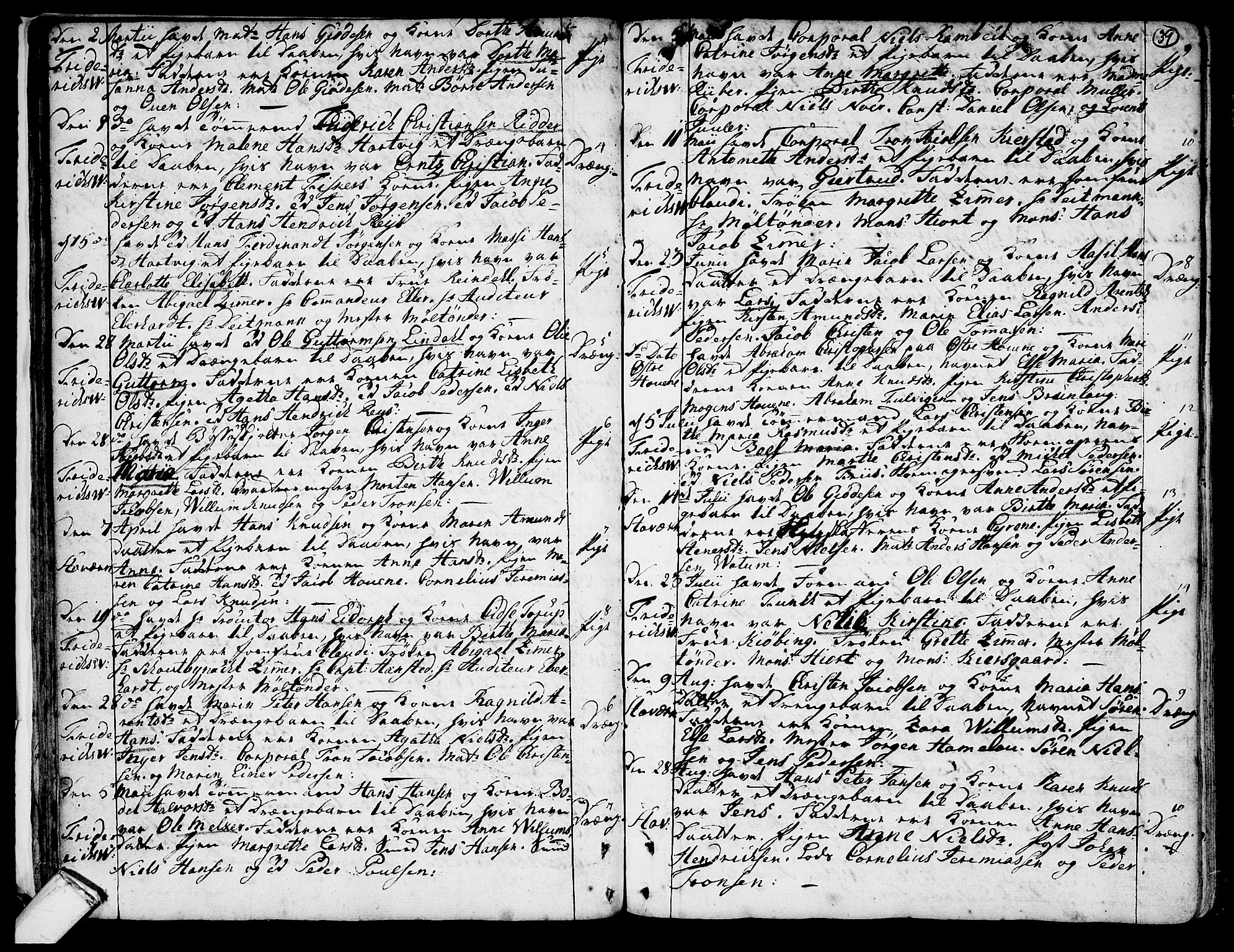 Stavern kirkebøker, AV/SAKO-A-318/F/Fa/L0001: Parish register (official) no. 1, 1756-1782, p. 39