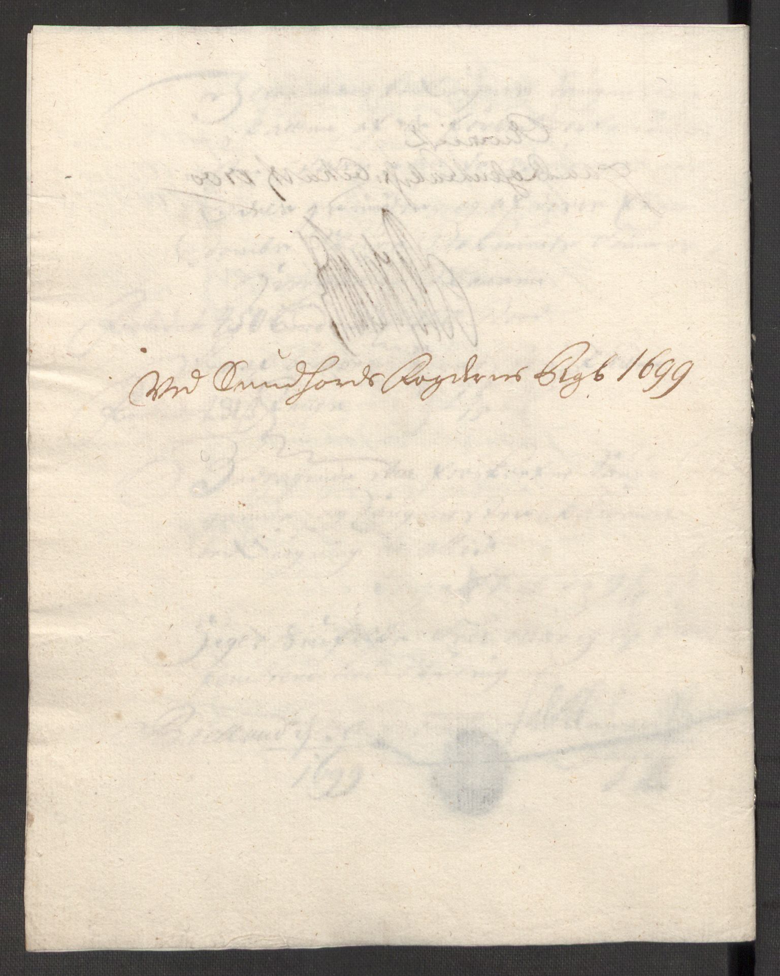 Rentekammeret inntil 1814, Reviderte regnskaper, Fogderegnskap, AV/RA-EA-4092/R48/L2978: Fogderegnskap Sunnhordland og Hardanger, 1699, p. 135