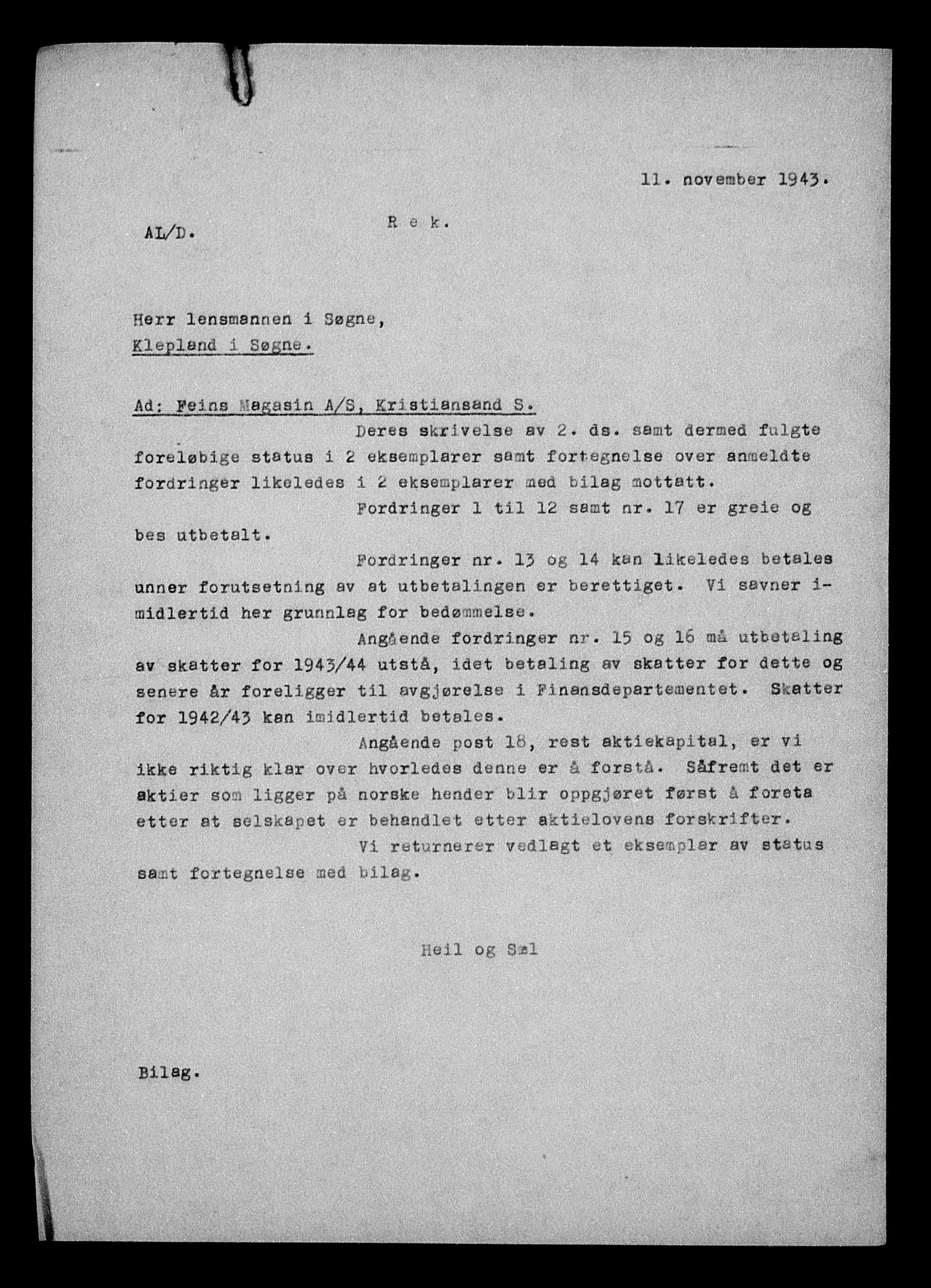 Justisdepartementet, Tilbakeføringskontoret for inndratte formuer, AV/RA-S-1564/H/Hc/Hcd/L0995: --, 1945-1947, p. 342