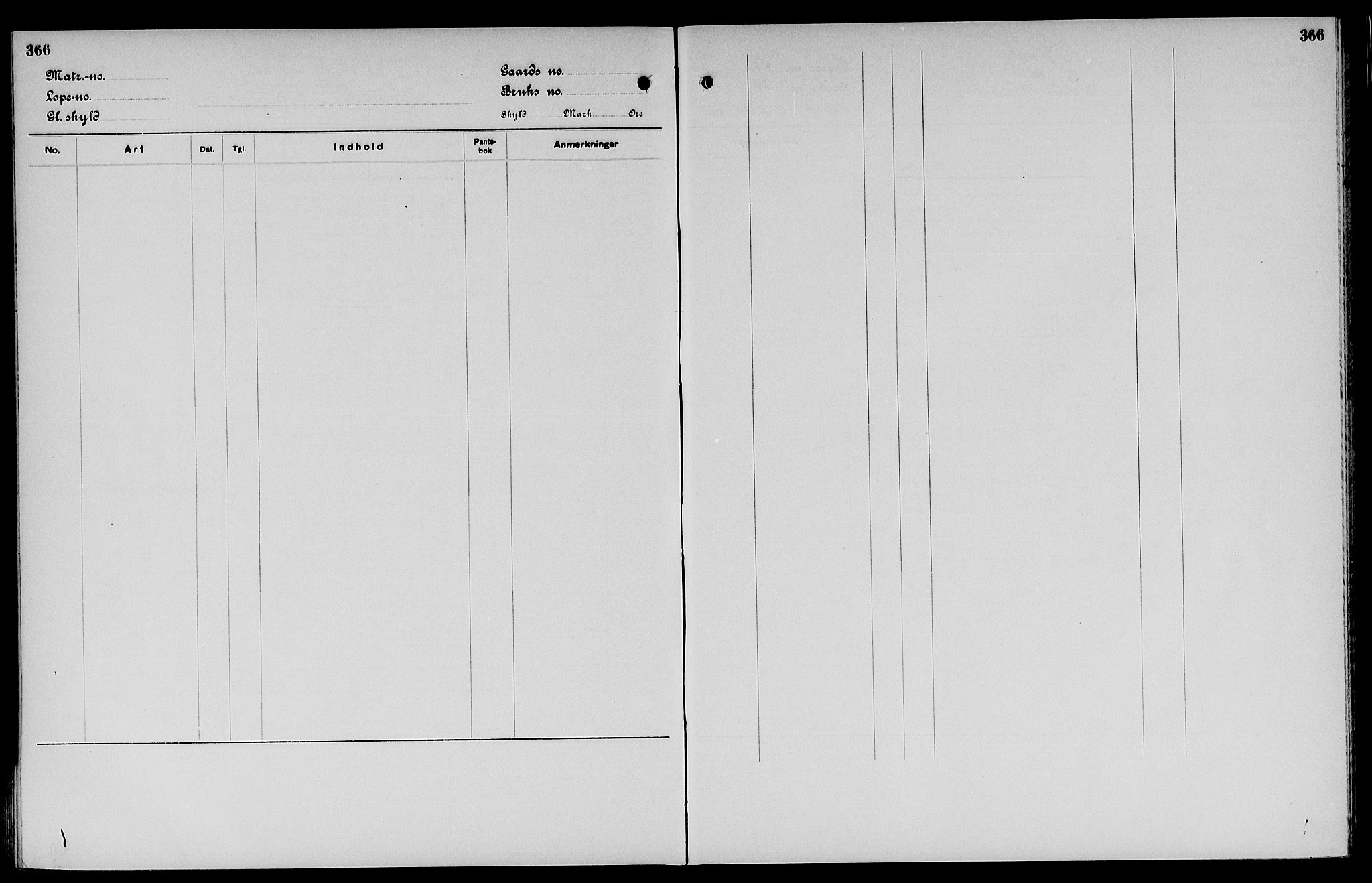 Vinger og Odal sorenskriveri, SAH/TING-022/H/Ha/Hac/Hacc/L0008: Mortgage register no. 3.8, 1923, p. 366