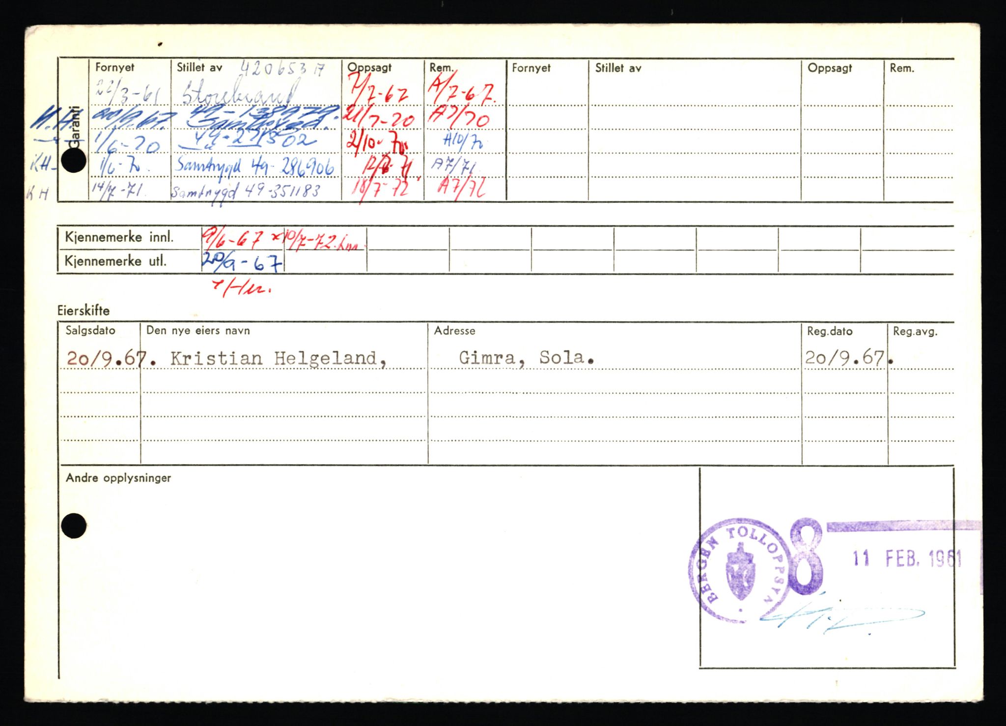 Stavanger trafikkstasjon, AV/SAST-A-101942/0/F/L0057: L-57200 - L-57999, 1930-1971, p. 2046