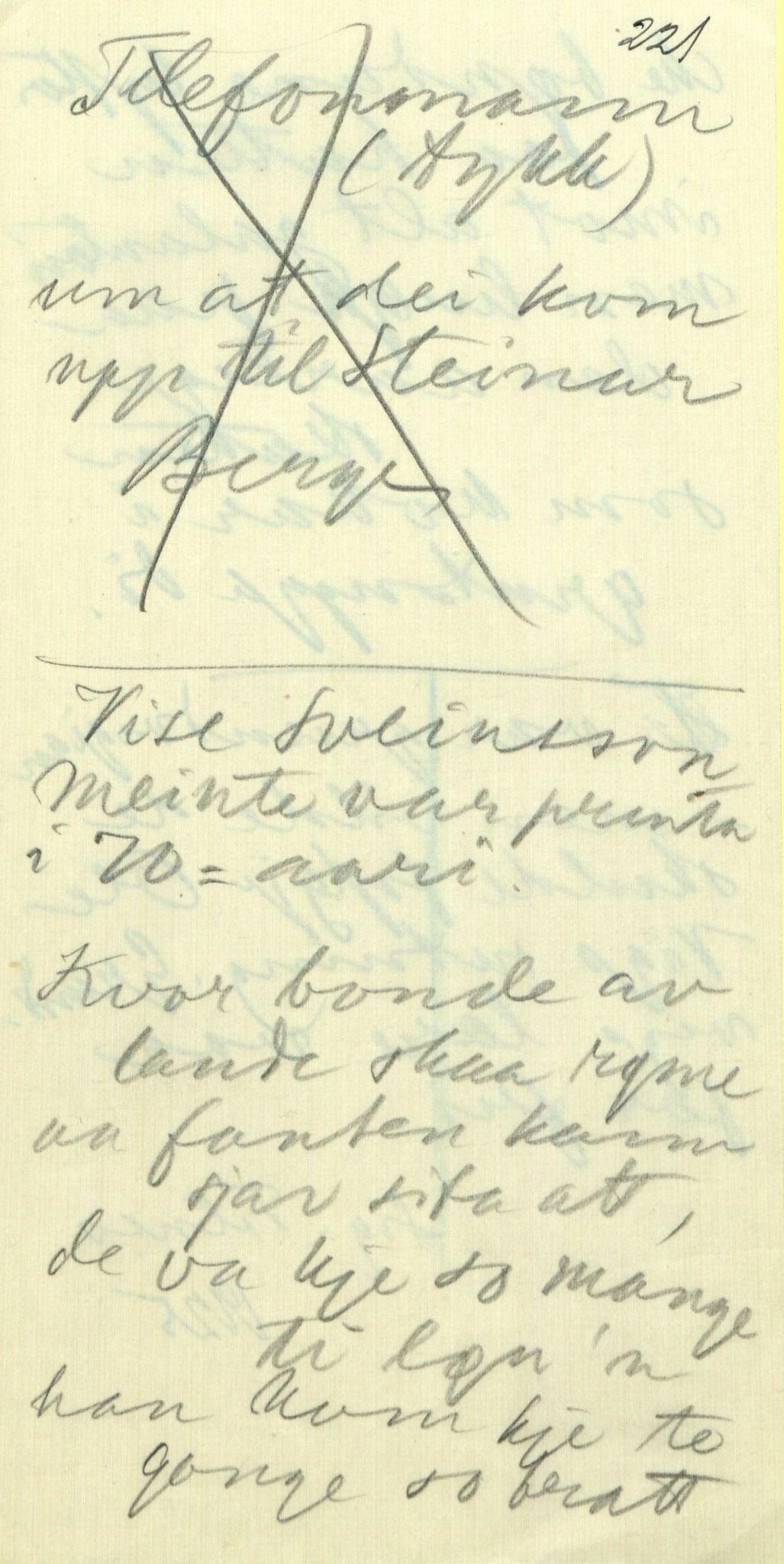 Rikard Berge, TEMU/TGM-A-1003/F/L0009/0003: 341-356 / 343 Mest brev, litt tradisjon, 1902-1925, p. 221
