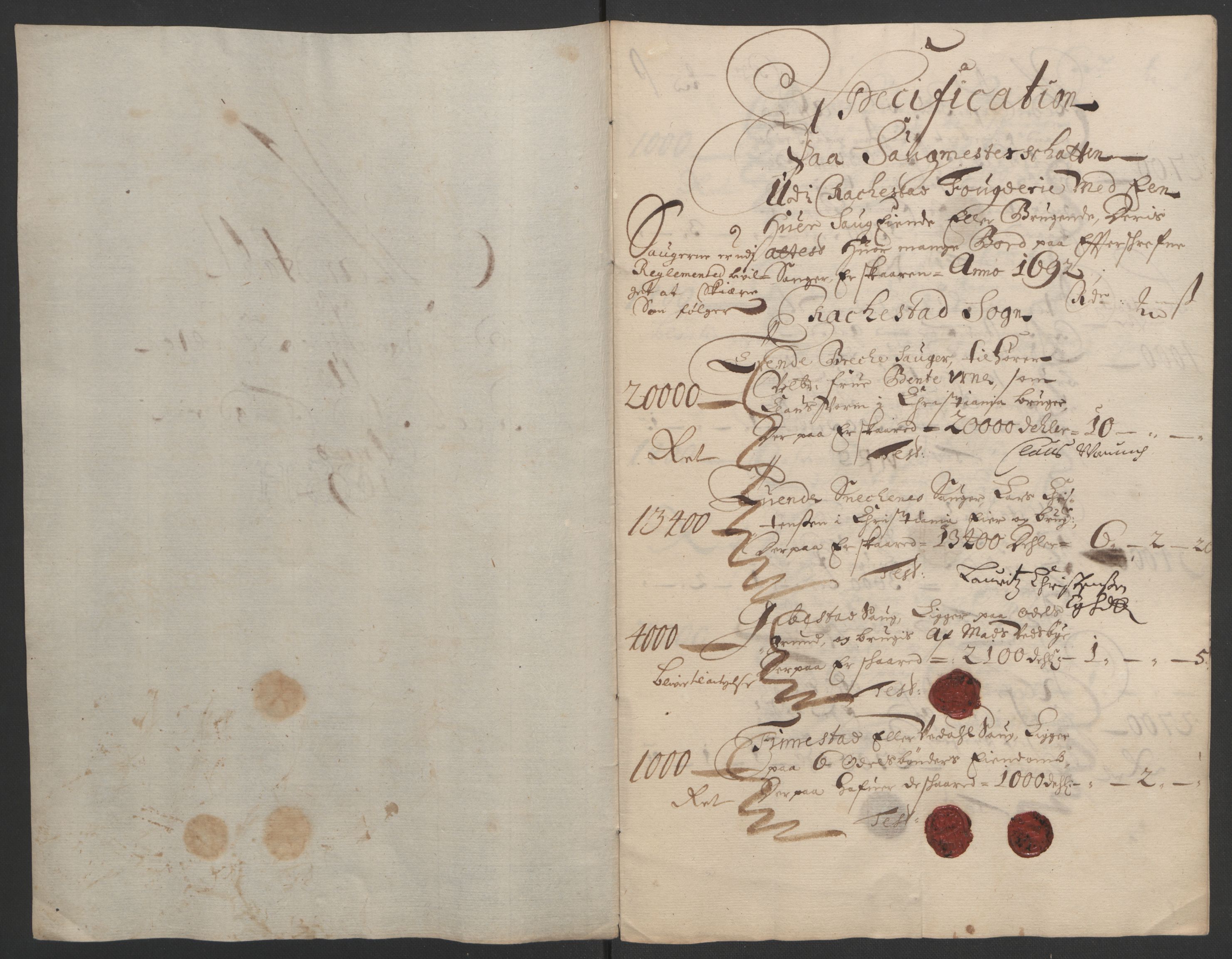 Rentekammeret inntil 1814, Reviderte regnskaper, Fogderegnskap, RA/EA-4092/R05/L0278: Fogderegnskap Rakkestad, 1691-1693, p. 284