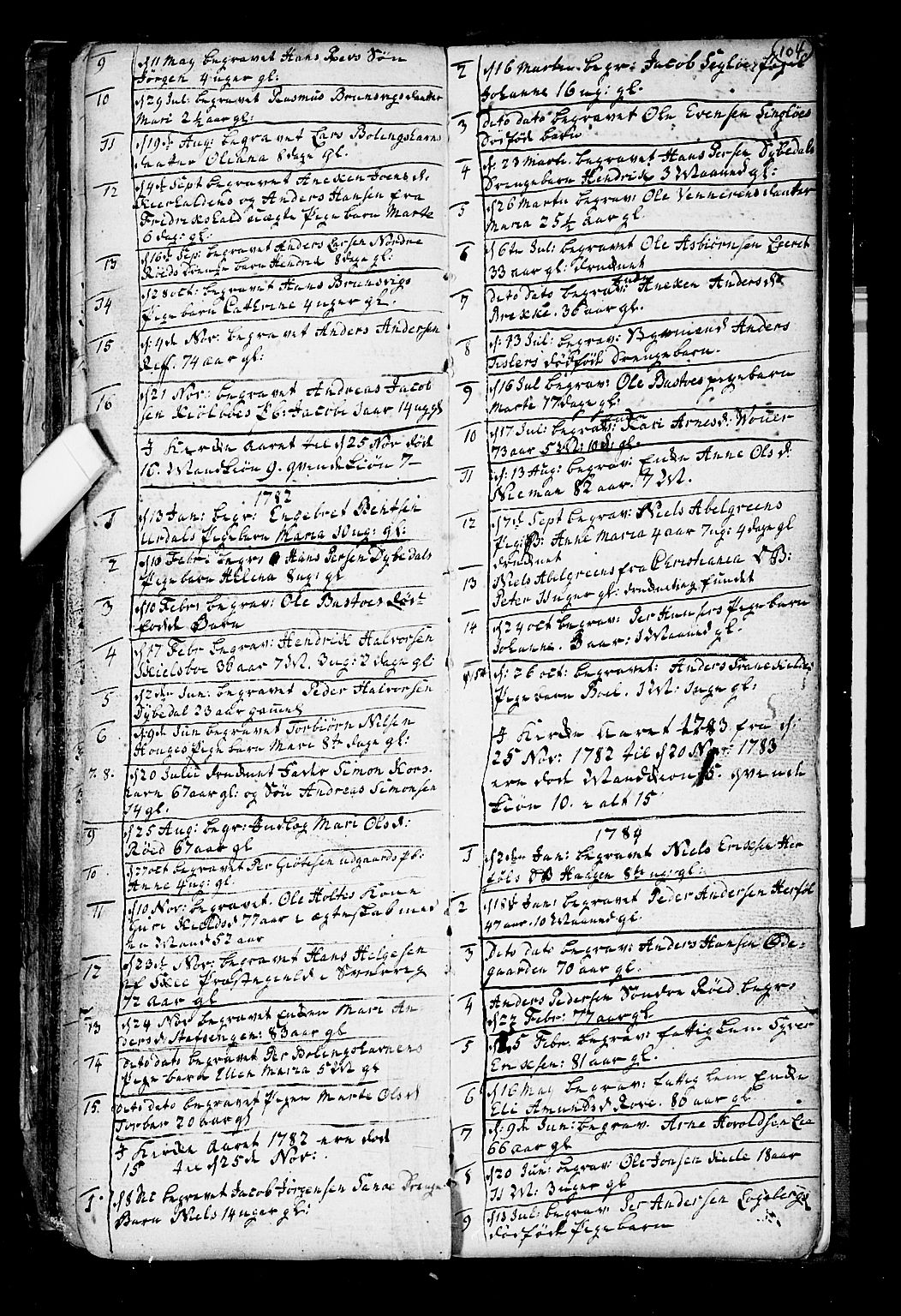 Hvaler prestekontor Kirkebøker, AV/SAO-A-2001/F/Fa/L0003: Parish register (official) no. I 3, 1758-1796, p. 104