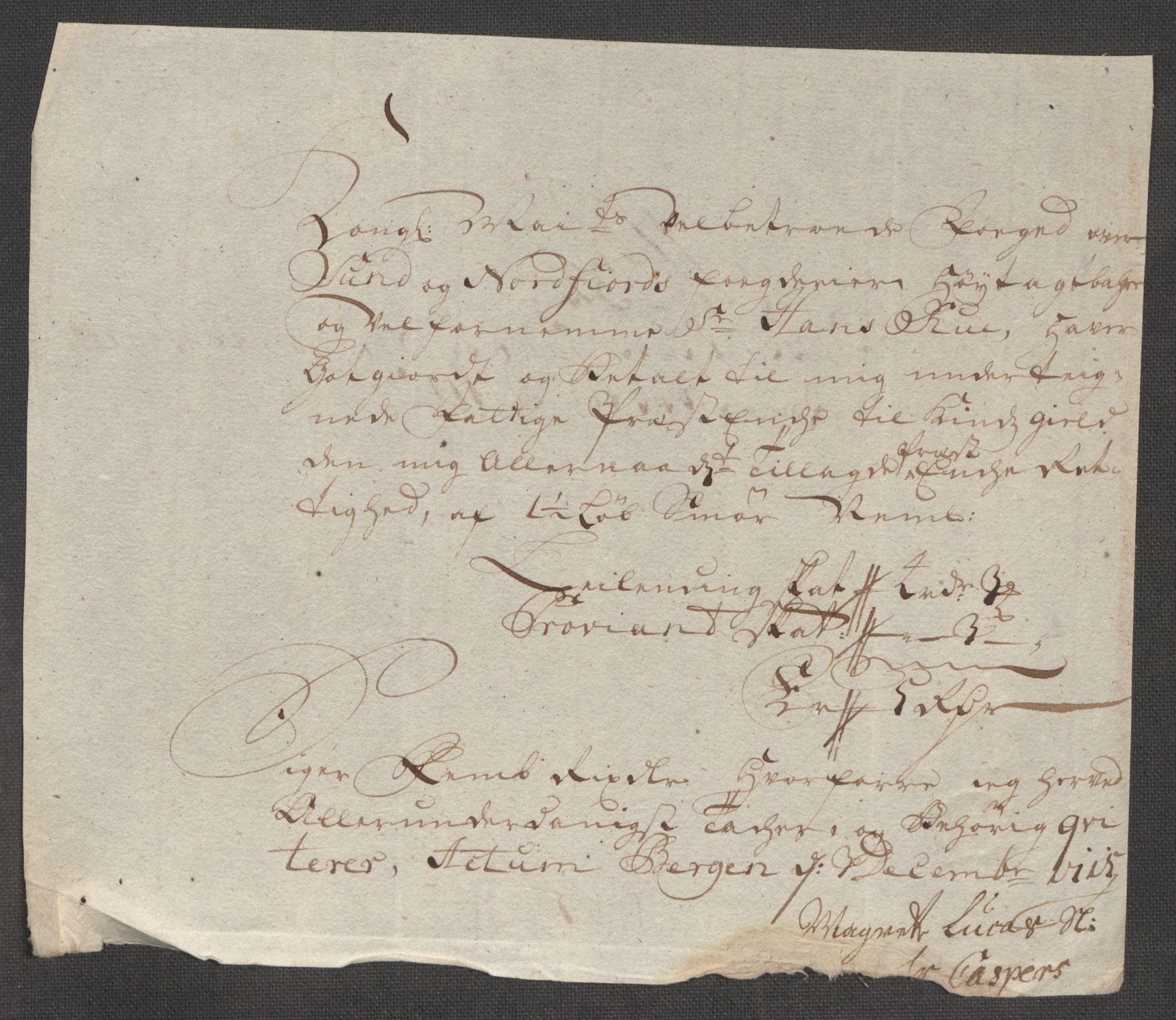 Rentekammeret inntil 1814, Reviderte regnskaper, Fogderegnskap, AV/RA-EA-4092/R53/L3439: Fogderegnskap Sunn- og Nordfjord, 1715, p. 505