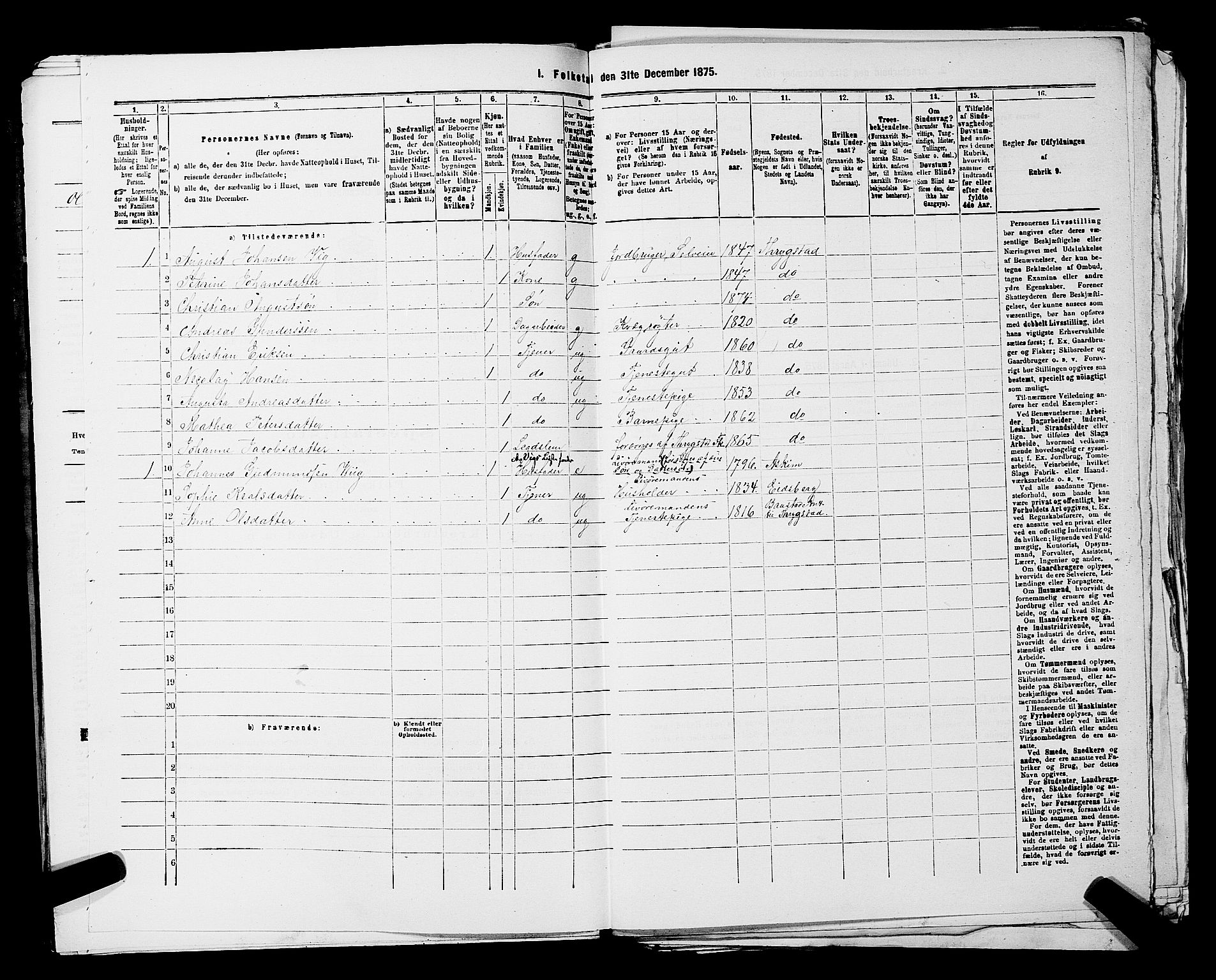 RA, 1875 census for 0122P Trøgstad, 1875, p. 730