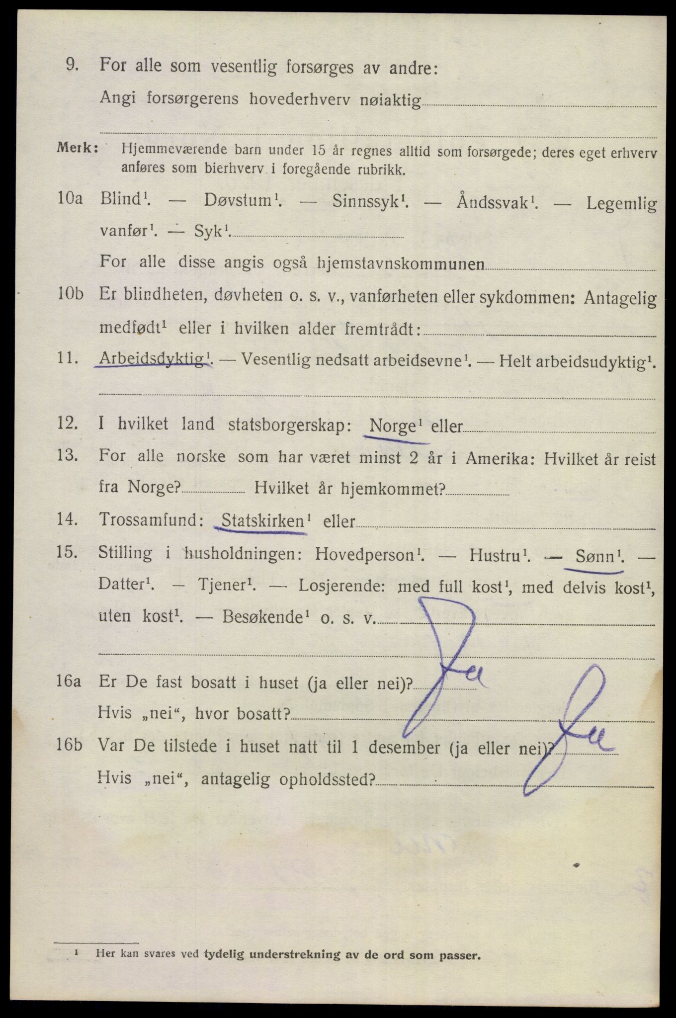 SAKO, 1920 census for Nes (Buskerud), 1920, p. 3059