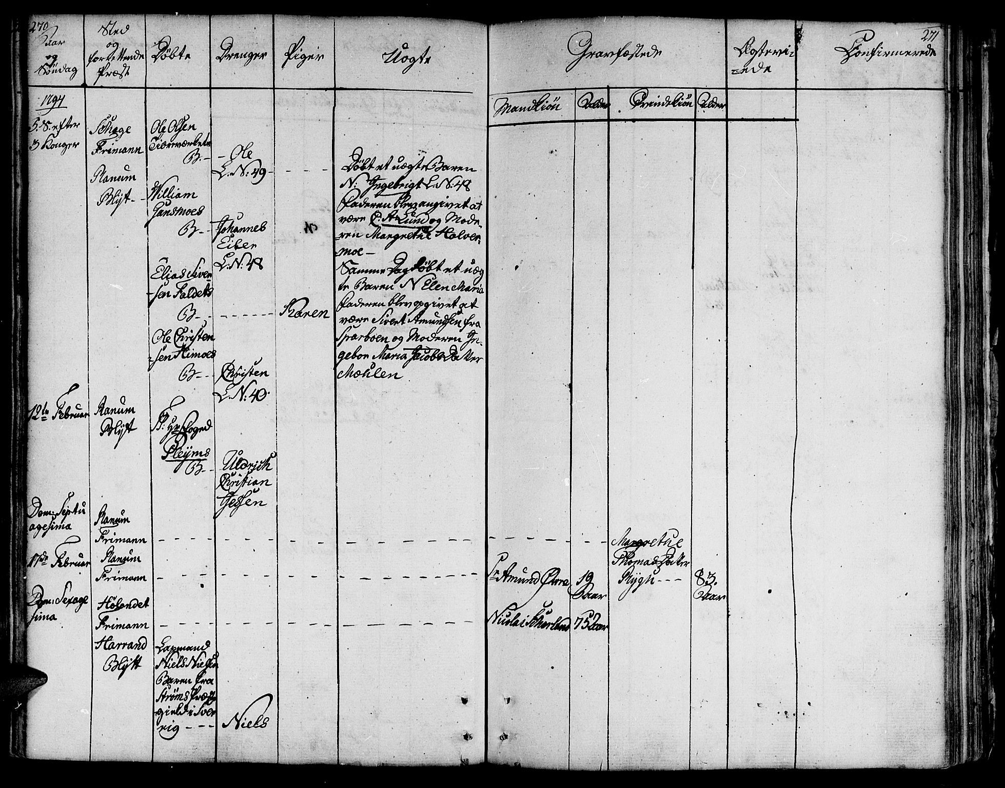 Ministerialprotokoller, klokkerbøker og fødselsregistre - Nord-Trøndelag, AV/SAT-A-1458/764/L0544: Parish register (official) no. 764A04, 1780-1798, p. 270-271