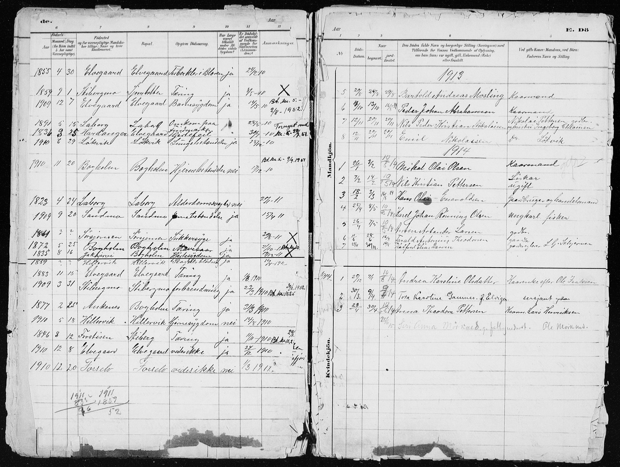 Ministerialprotokoller, klokkerbøker og fødselsregistre - Nordland, AV/SAT-A-1459/867/L0968: Parish register (copy) no. 867C03, 1885-1928, p. 12