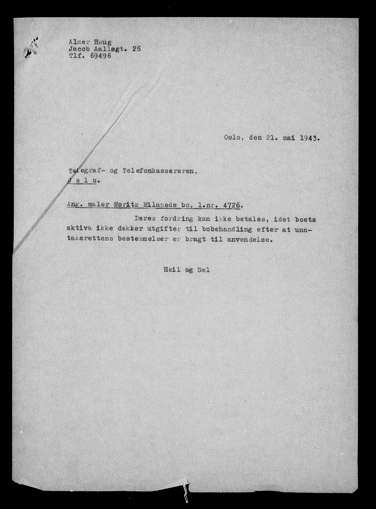 Justisdepartementet, Tilbakeføringskontoret for inndratte formuer, AV/RA-S-1564/H/Hc/Hcc/L0965: --, 1945-1947, p. 27