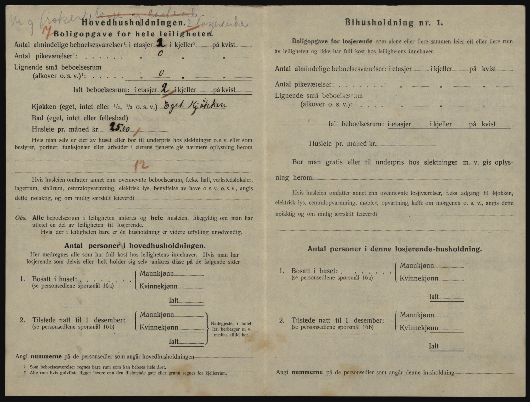 SATØ, 1920 census for Vardø, 1920, p. 1438