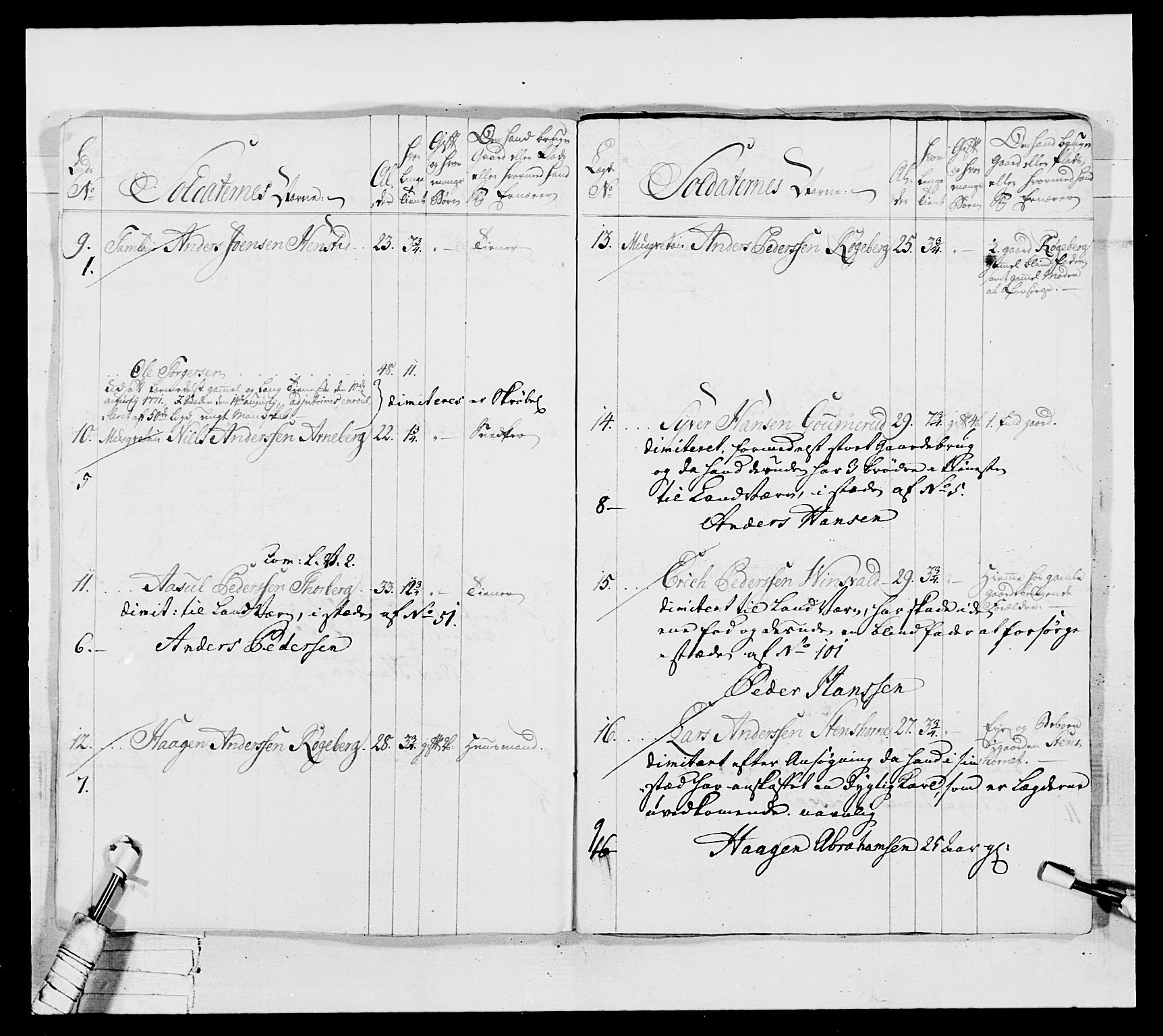 Generalitets- og kommissariatskollegiet, Det kongelige norske kommissariatskollegium, AV/RA-EA-5420/E/Eh/L0037: 1. Akershusiske nasjonale infanteriregiment, 1767-1773, p. 435