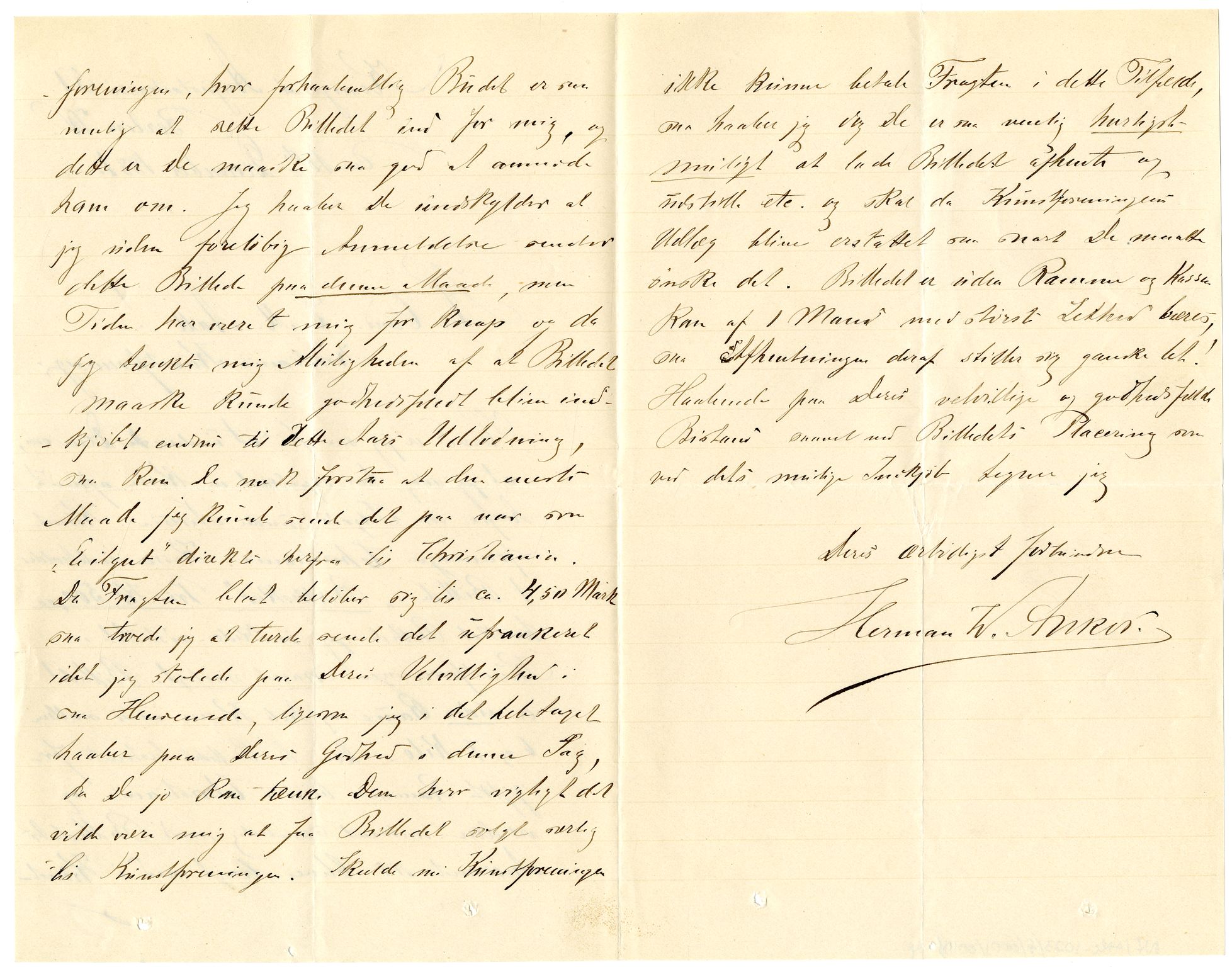 Diderik Maria Aalls brevsamling, NF/Ark-1023/F/L0001: D.M. Aalls brevsamling. A - B, 1738-1889, p. 520