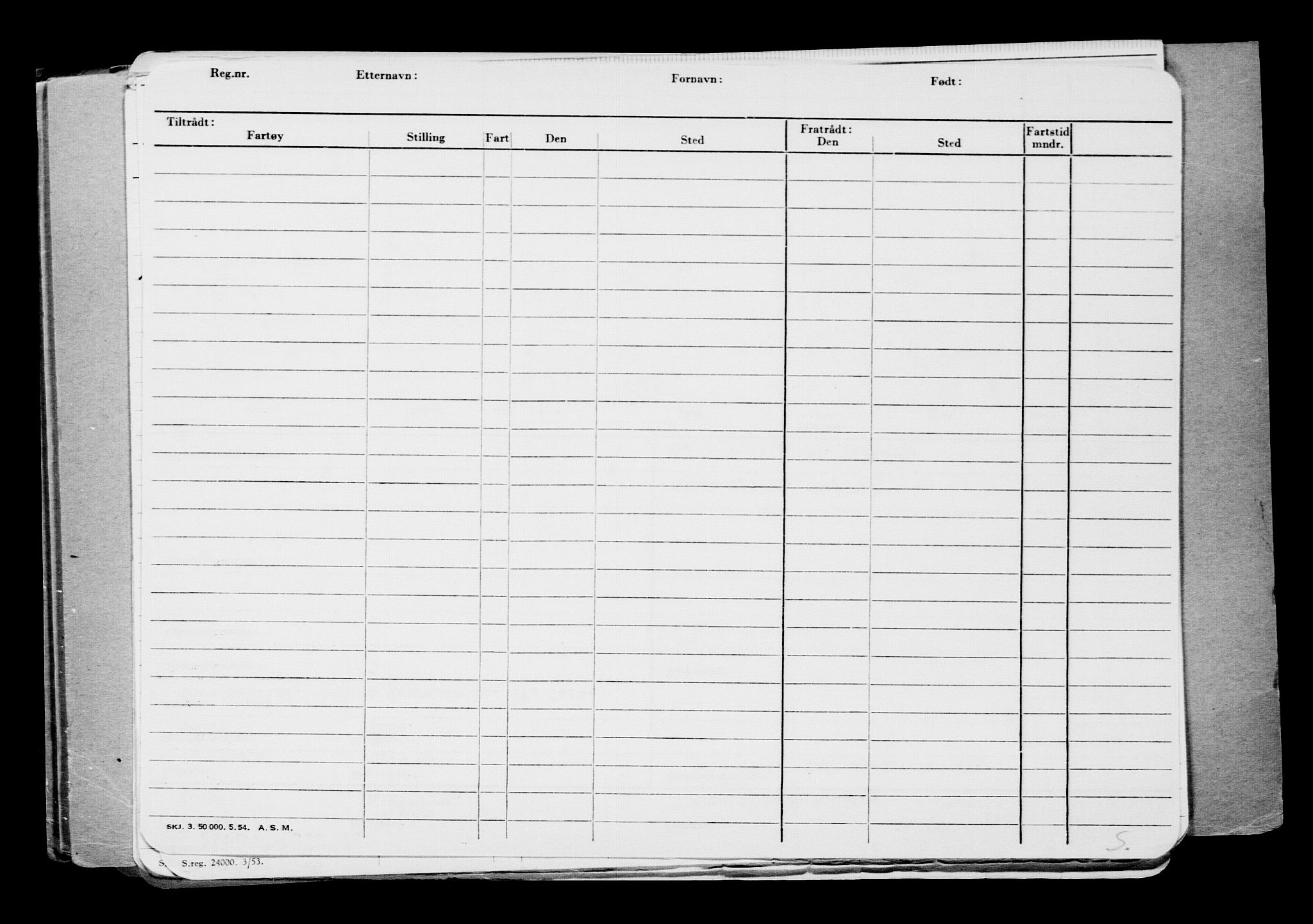 Direktoratet for sjømenn, AV/RA-S-3545/G/Gb/L0070: Hovedkort, 1907, p. 277