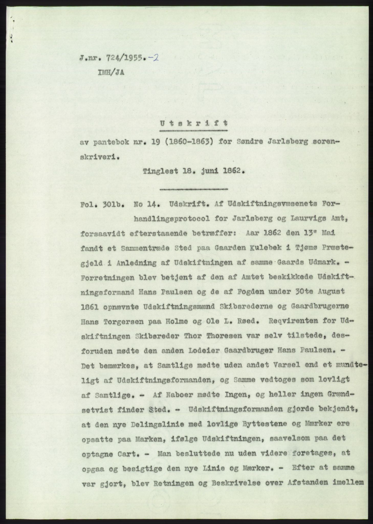 Statsarkivet i Kongsberg, SAKO/A-0001, 1955, p. 142