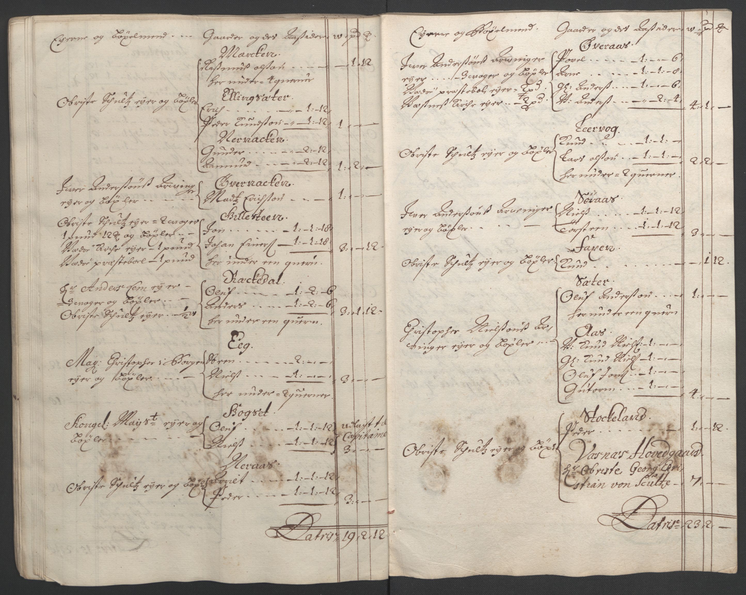 Rentekammeret inntil 1814, Reviderte regnskaper, Fogderegnskap, RA/EA-4092/R55/L3649: Fogderegnskap Romsdal, 1690-1691, p. 44