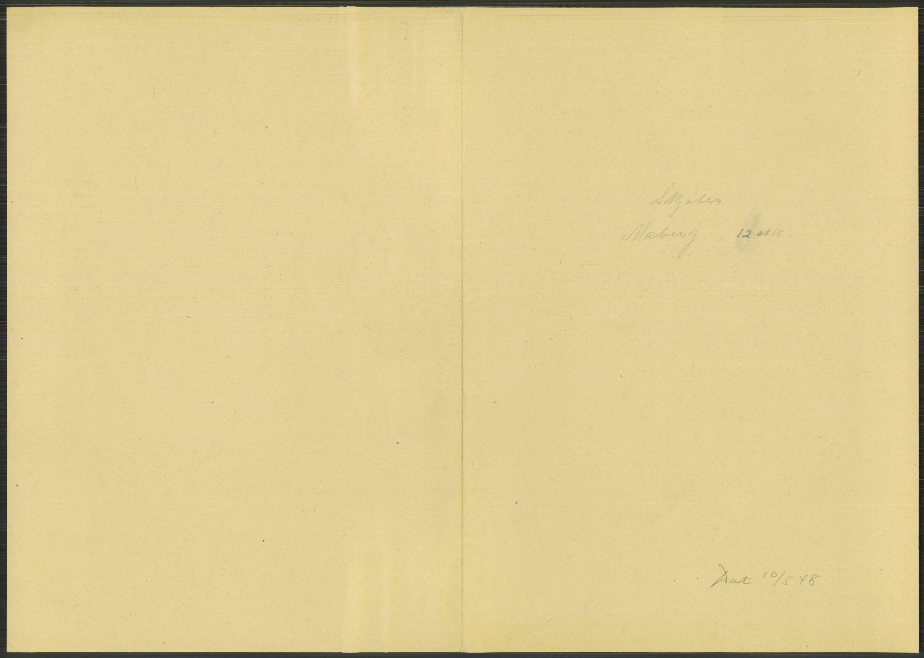Forsvarsdepartementet, 10. kontor / Oppgjørskontoret, AV/RA-RAFA-1225/D/Db/L0182: Lista oppgjørskontor, 1942-1950, p. 37
