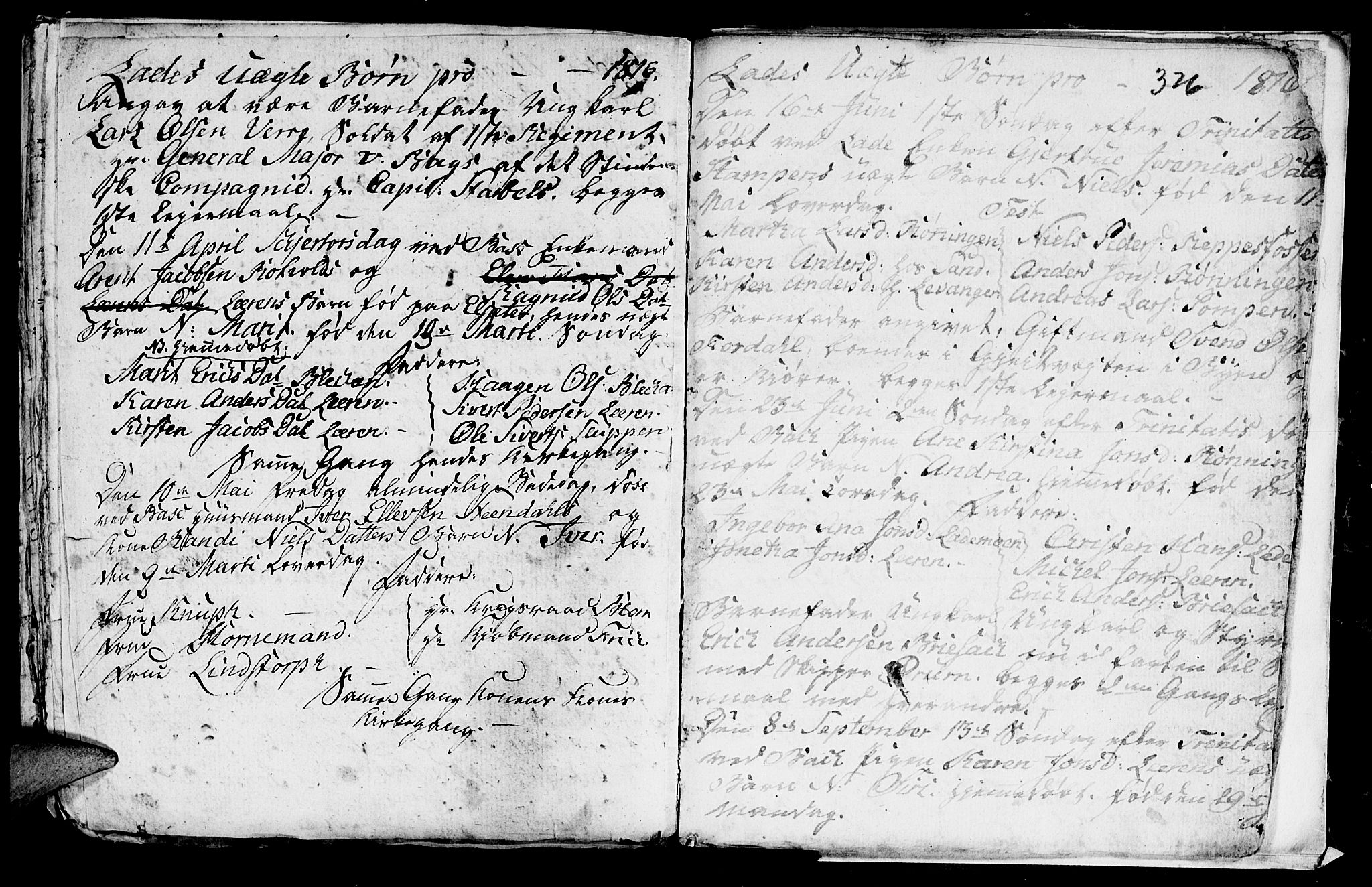 Ministerialprotokoller, klokkerbøker og fødselsregistre - Sør-Trøndelag, AV/SAT-A-1456/606/L0305: Parish register (copy) no. 606C01, 1757-1819, p. 326