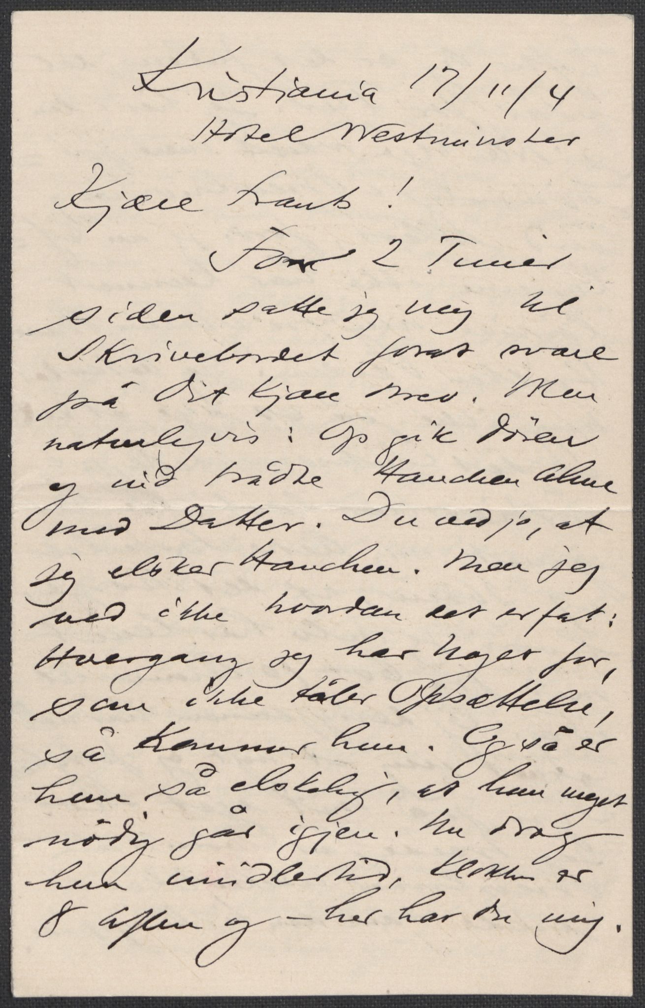 Beyer, Frants, AV/RA-PA-0132/F/L0001: Brev fra Edvard Grieg til Frantz Beyer og "En del optegnelser som kan tjene til kommentar til brevene" av Marie Beyer, 1872-1907, p. 766