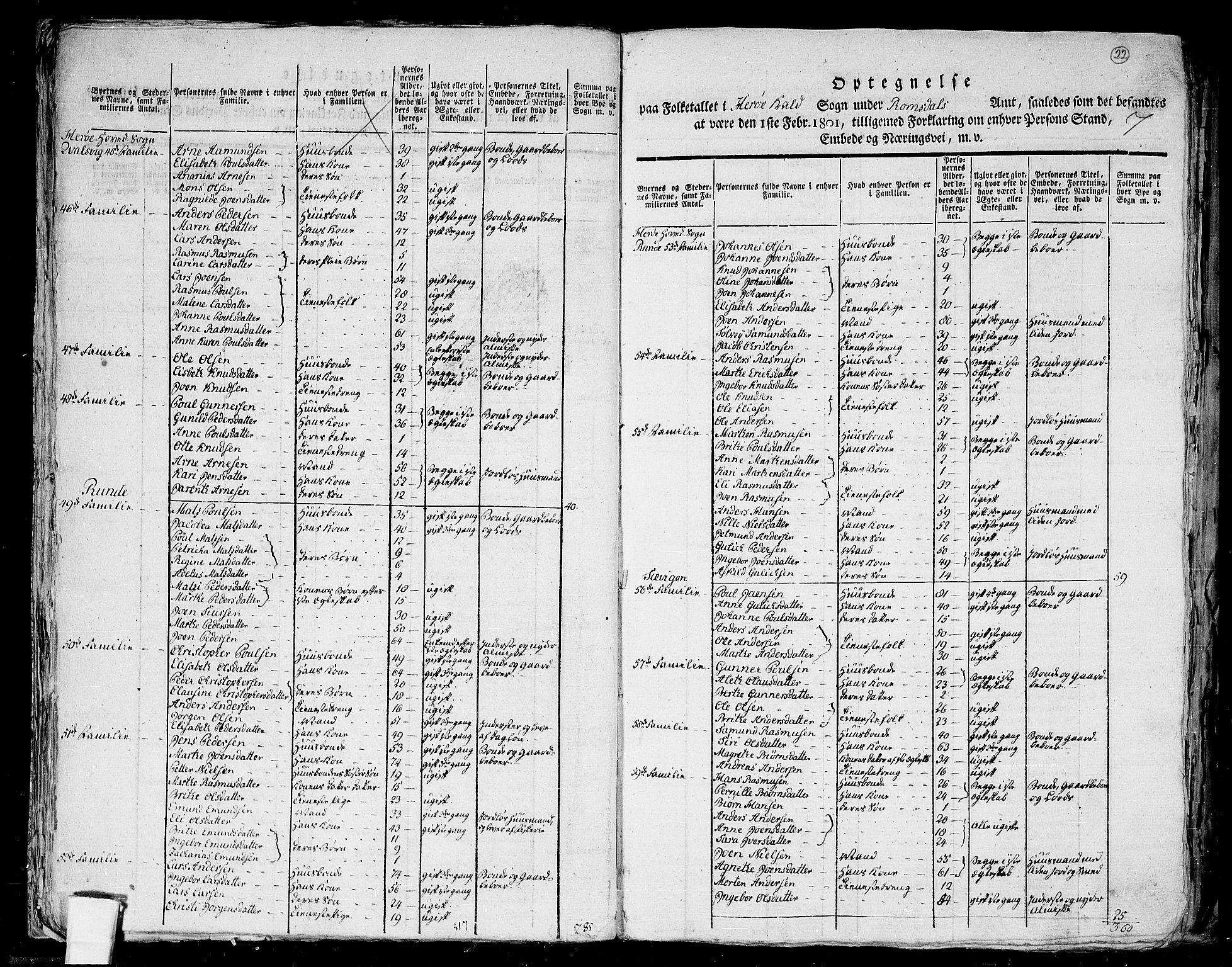 RA, 1801 census for 1515P Herøy, 1801, p. 21b-22a