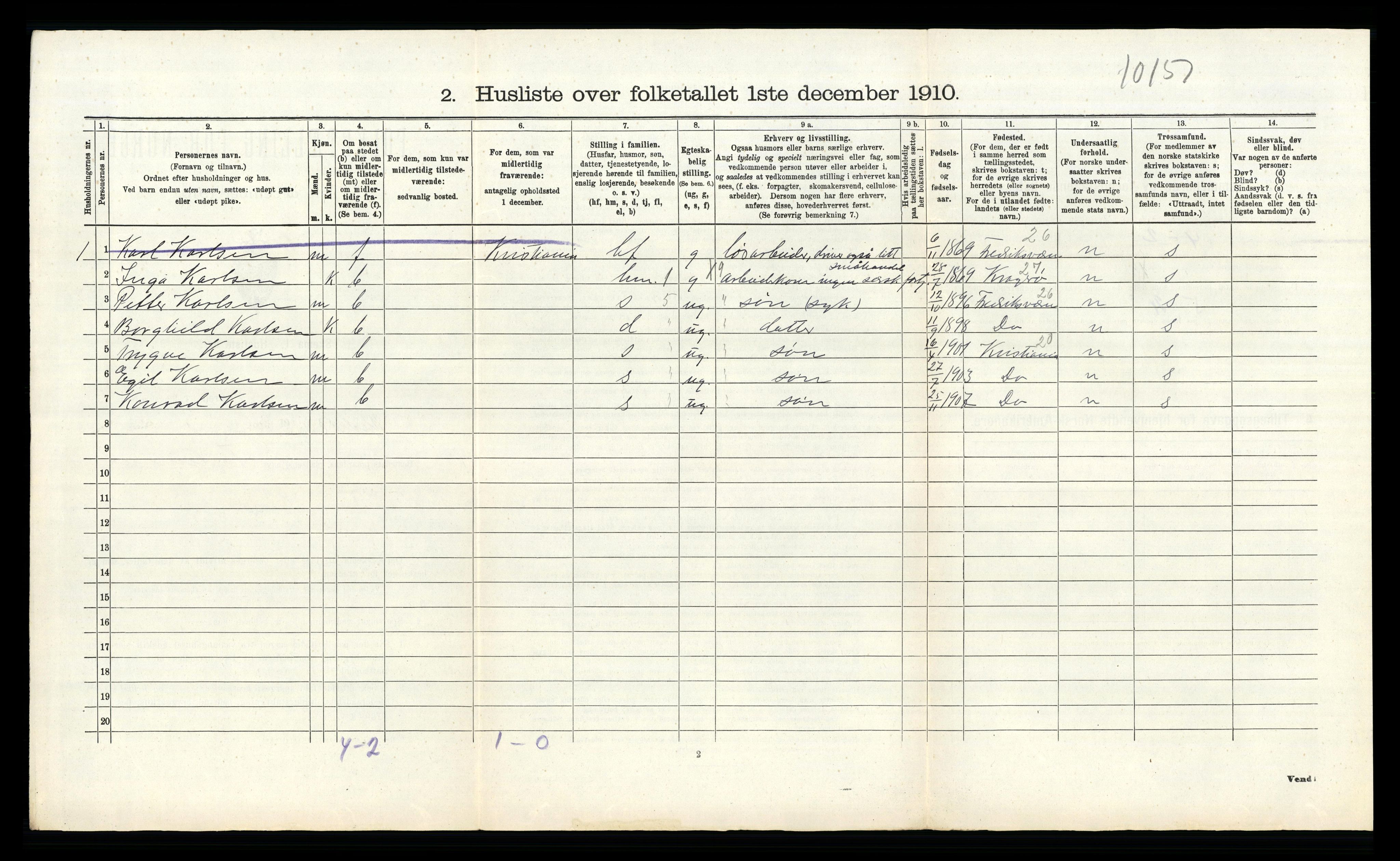 RA, 1910 census for Røyken, 1910, p. 1172