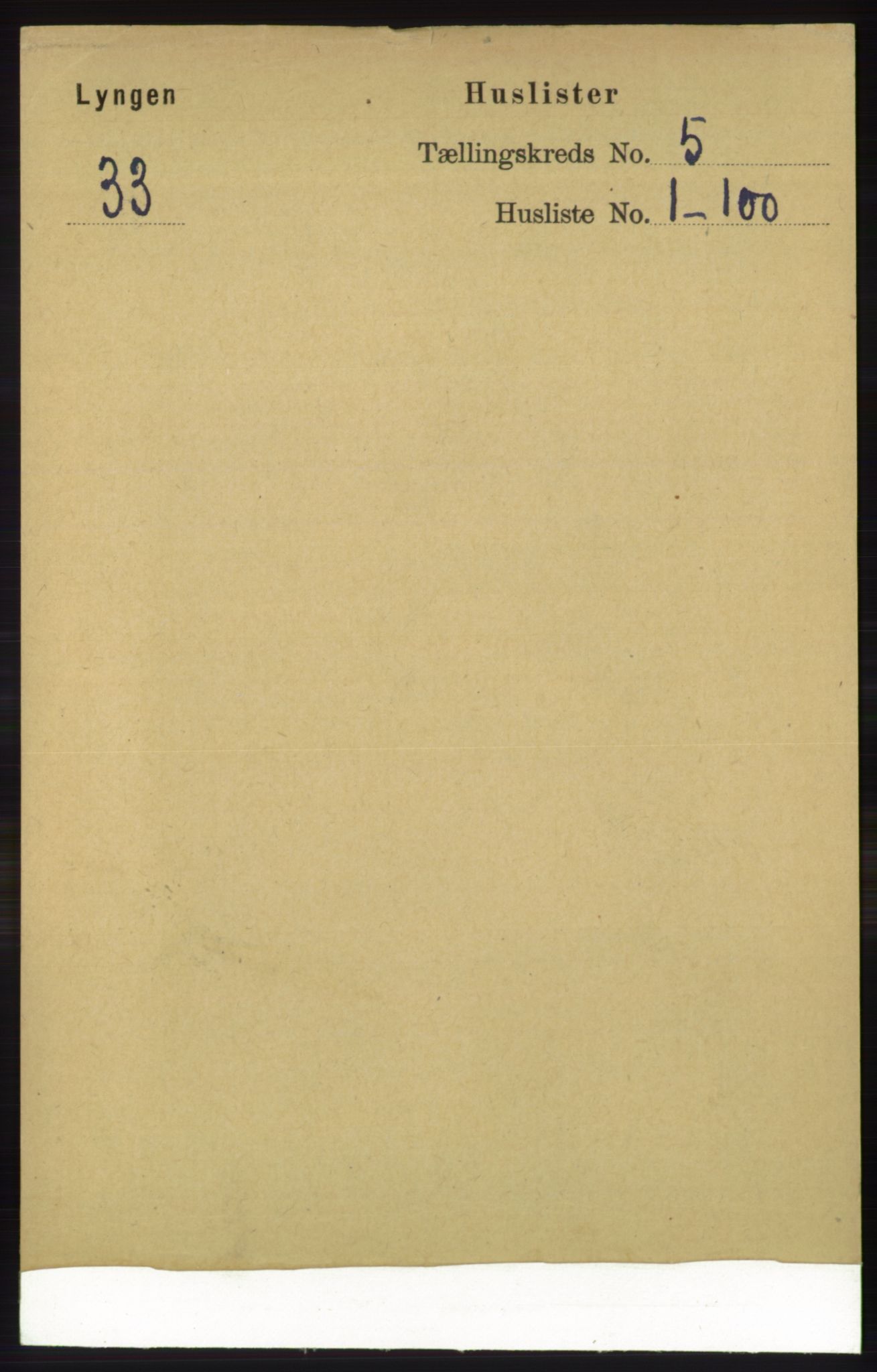 RA, 1891 census for 1938 Lyngen, 1891, p. 4314