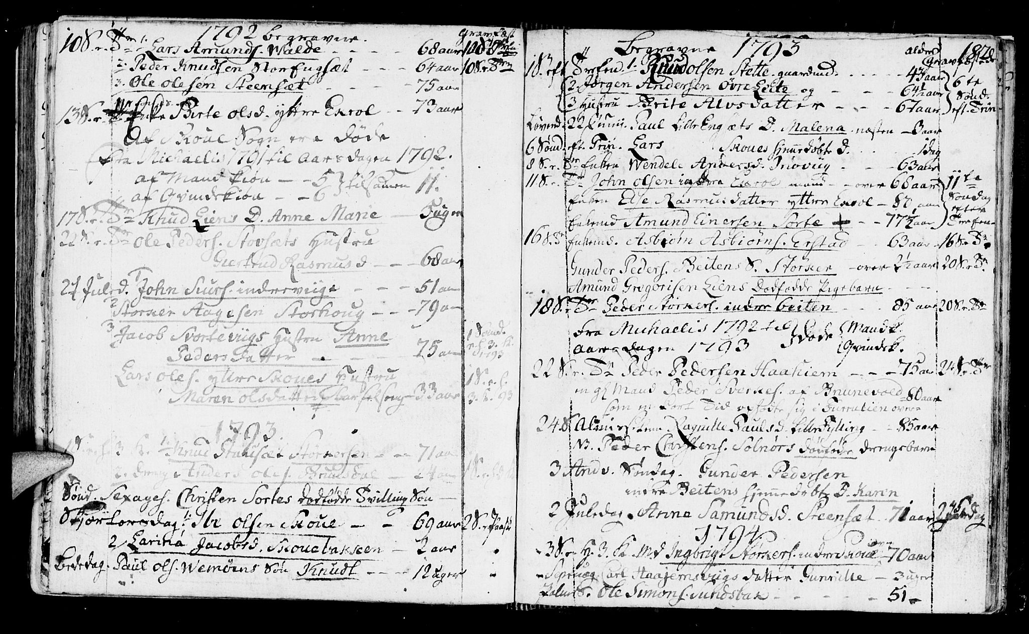 Ministerialprotokoller, klokkerbøker og fødselsregistre - Møre og Romsdal, SAT/A-1454/524/L0350: Parish register (official) no. 524A02, 1780-1817, p. 182