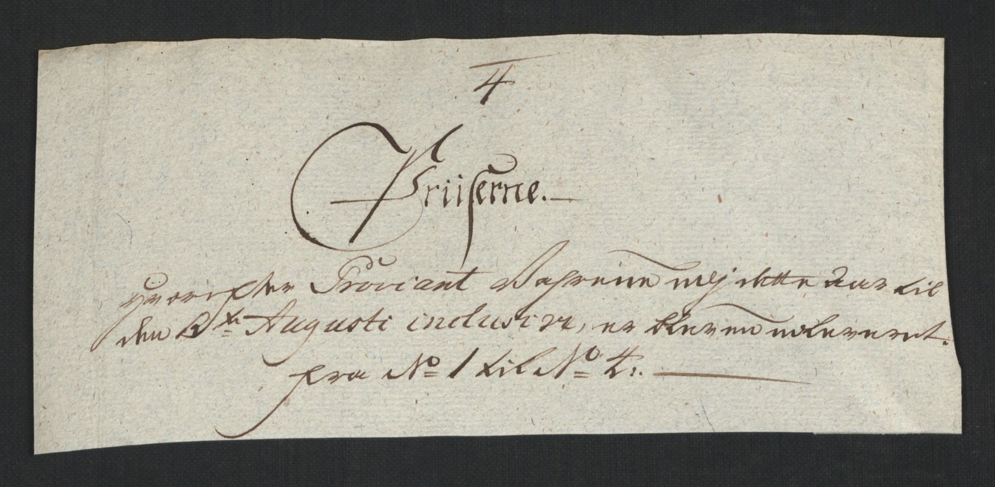 Larvik grevskap, AV/SAKO-A-1056/F/Fk/Fke/L0001: Diverse regnskapssaker, 1729-1810, p. 212