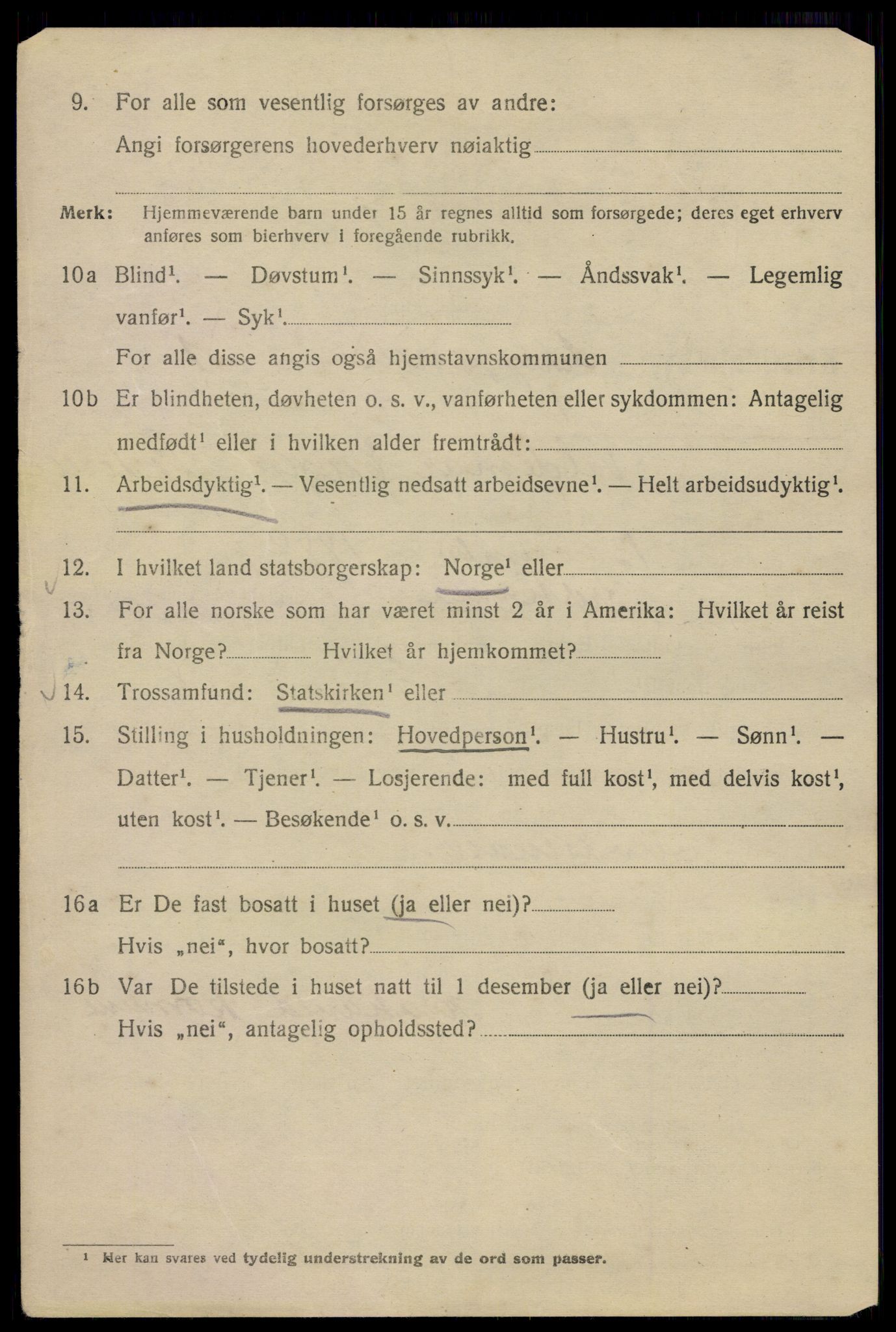 SAO, 1920 census for Kristiania, 1920, p. 487236