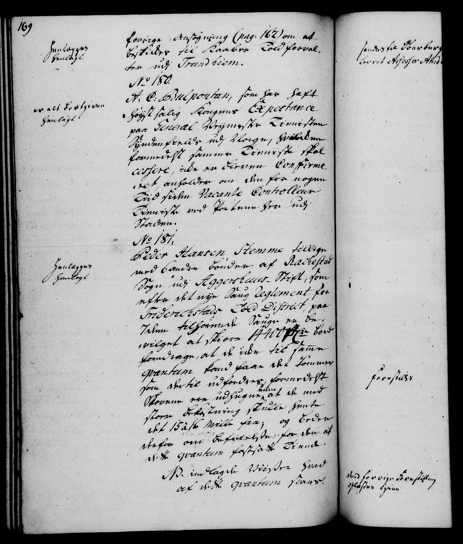 Rentekammeret, Kammerkanselliet, RA/EA-3111/G/Gh/Gha/L0029: Norsk ekstraktmemorialprotokoll (merket RK 53.74), 1748-1749, p. 169