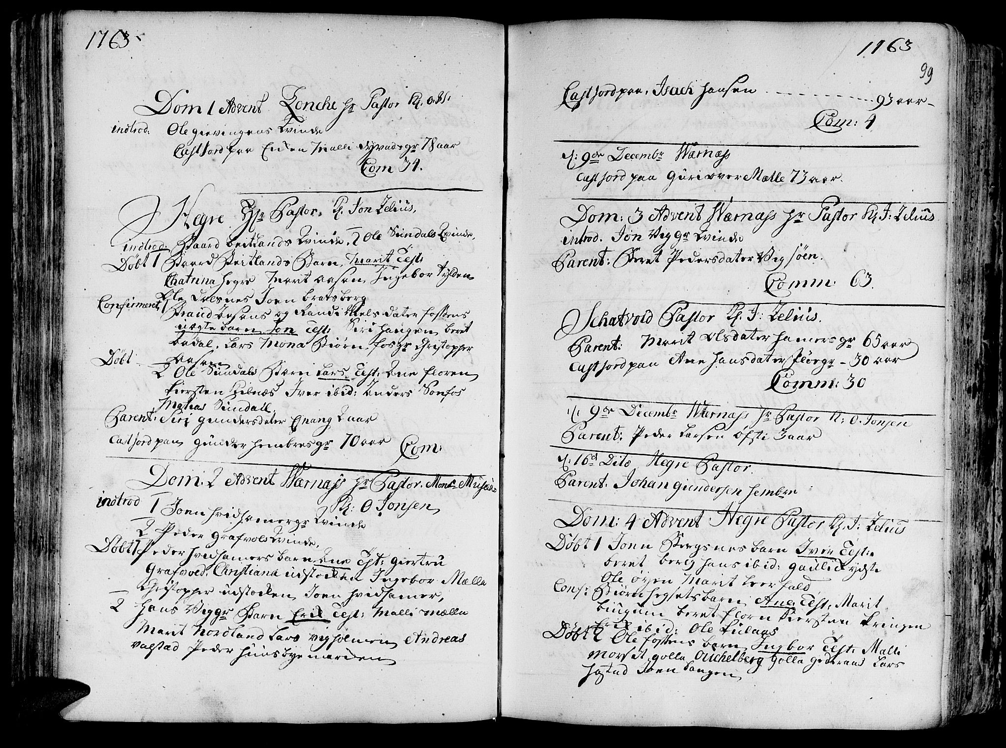 Ministerialprotokoller, klokkerbøker og fødselsregistre - Nord-Trøndelag, SAT/A-1458/709/L0057: Parish register (official) no. 709A05, 1755-1780, p. 99
