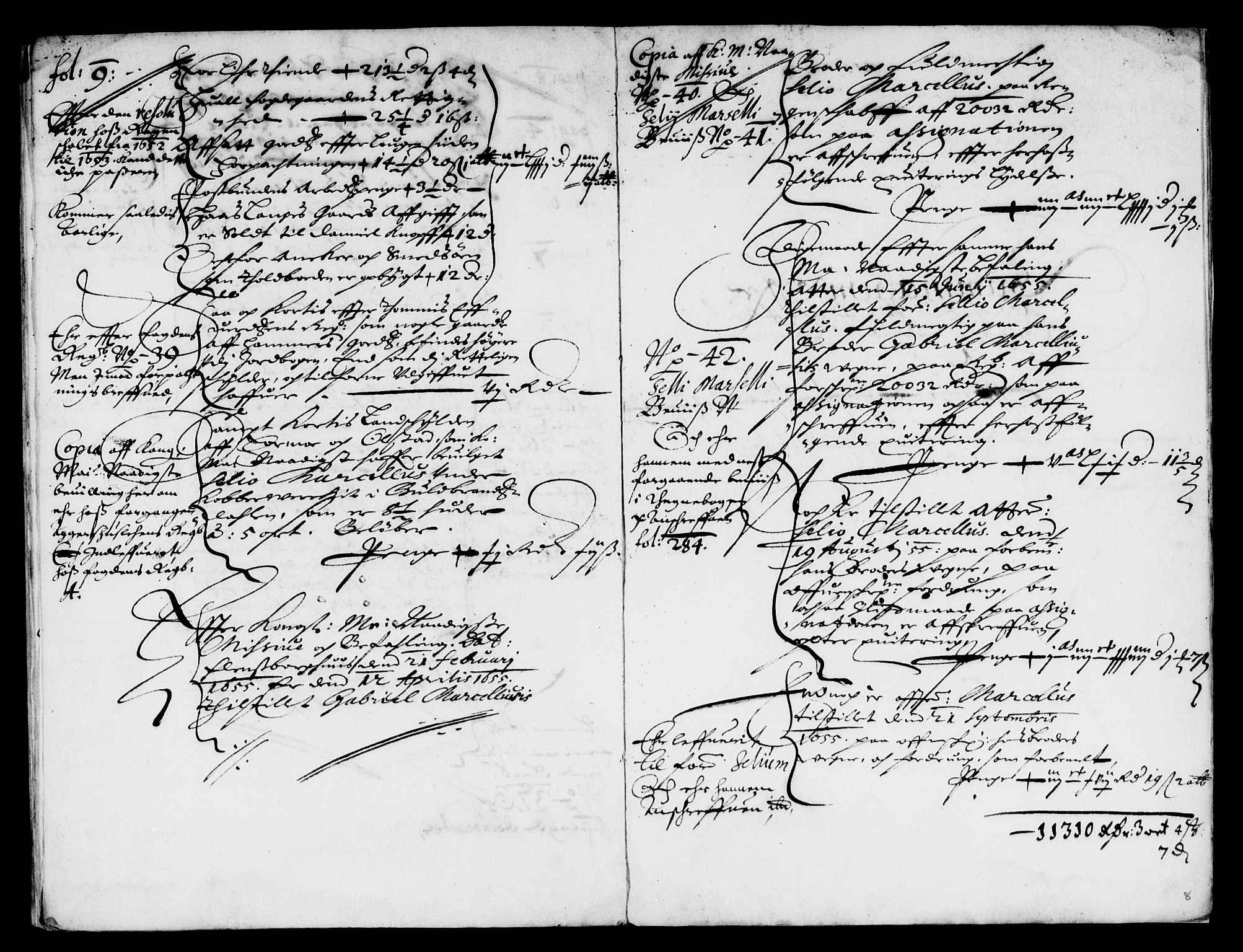 Rentekammeret inntil 1814, Reviderte regnskaper, Lensregnskaper, AV/RA-EA-5023/R/Rb/Rba/L0226: Akershus len, 1653-1656