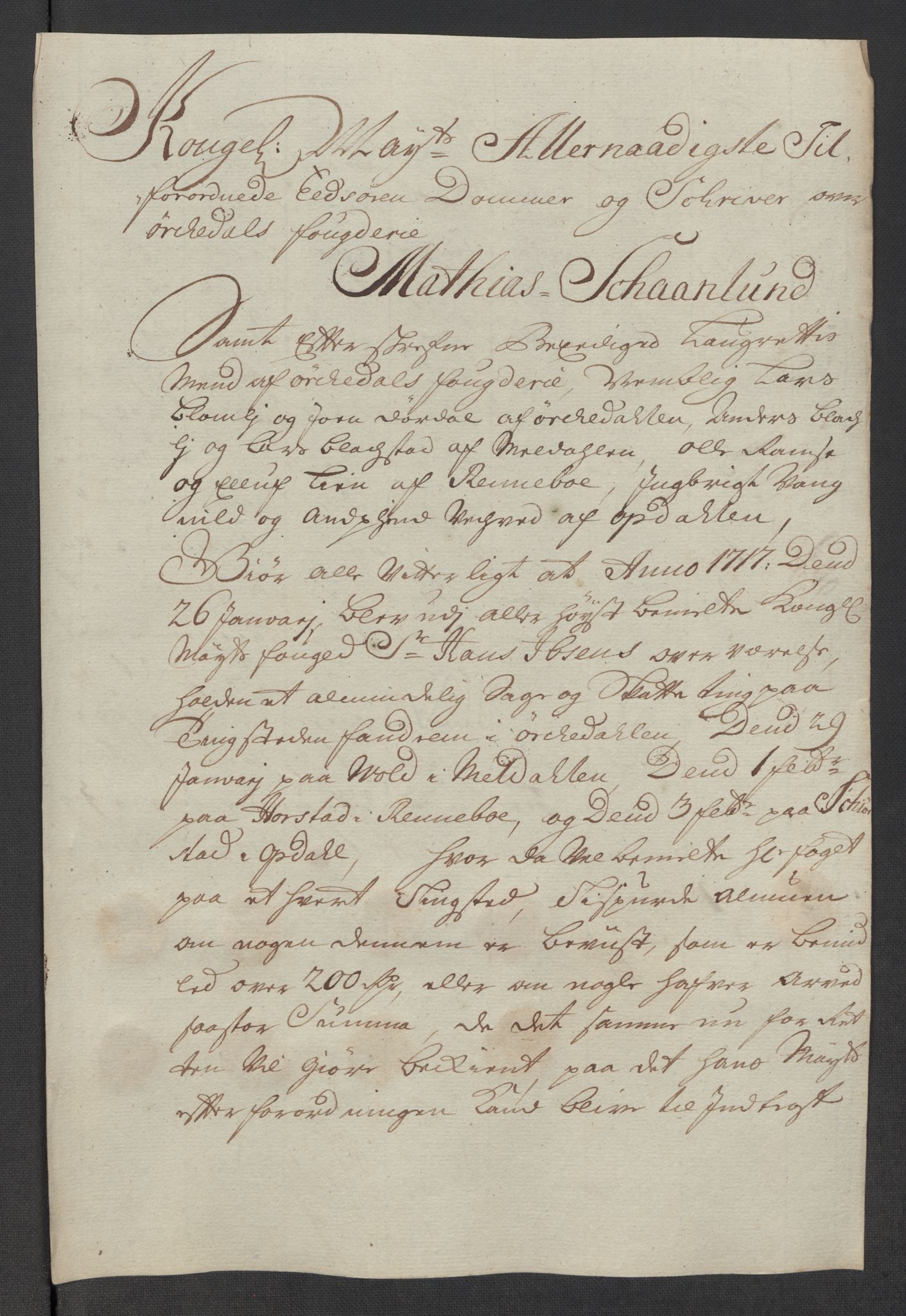 Rentekammeret inntil 1814, Reviderte regnskaper, Fogderegnskap, AV/RA-EA-4092/R60/L3967: Fogderegnskap Orkdal og Gauldal, 1716, p. 192