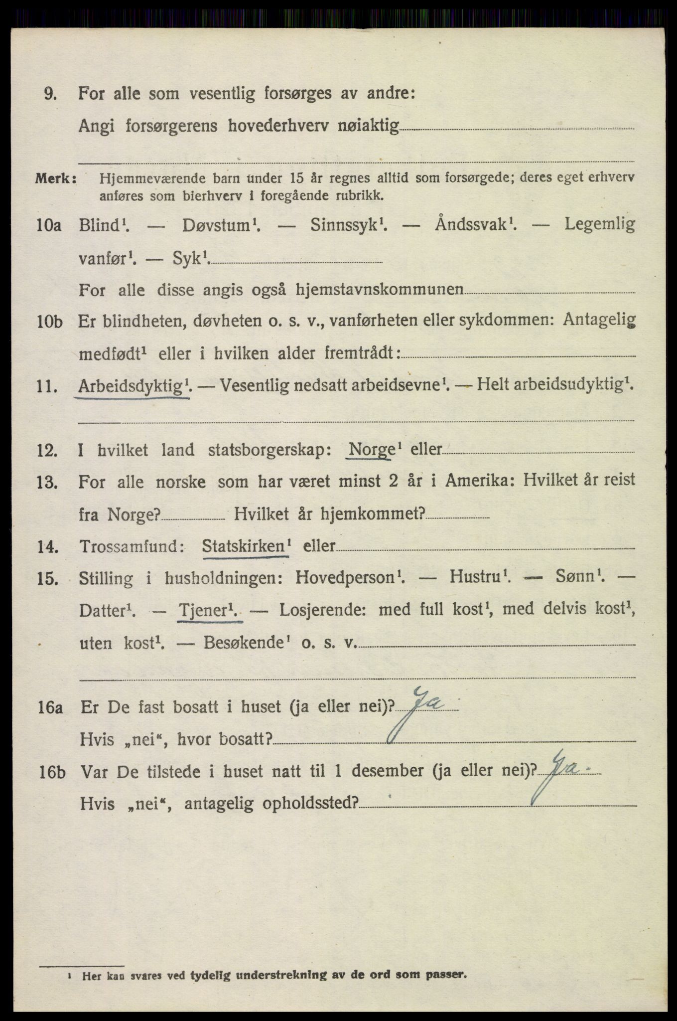 SAH, 1920 census for Romedal, 1920, p. 5638