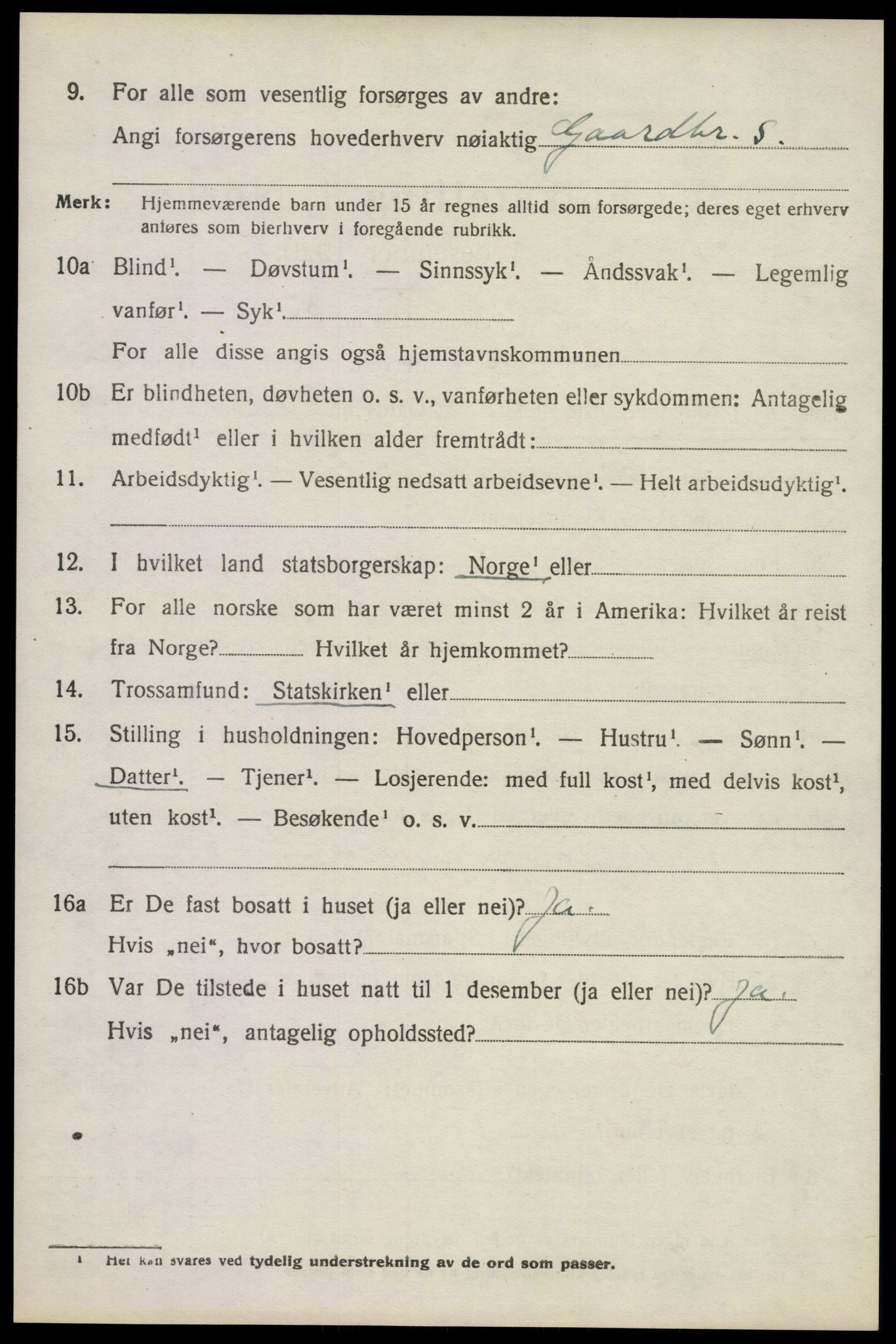SAKO, 1920 census for Andebu, 1920, p. 4783