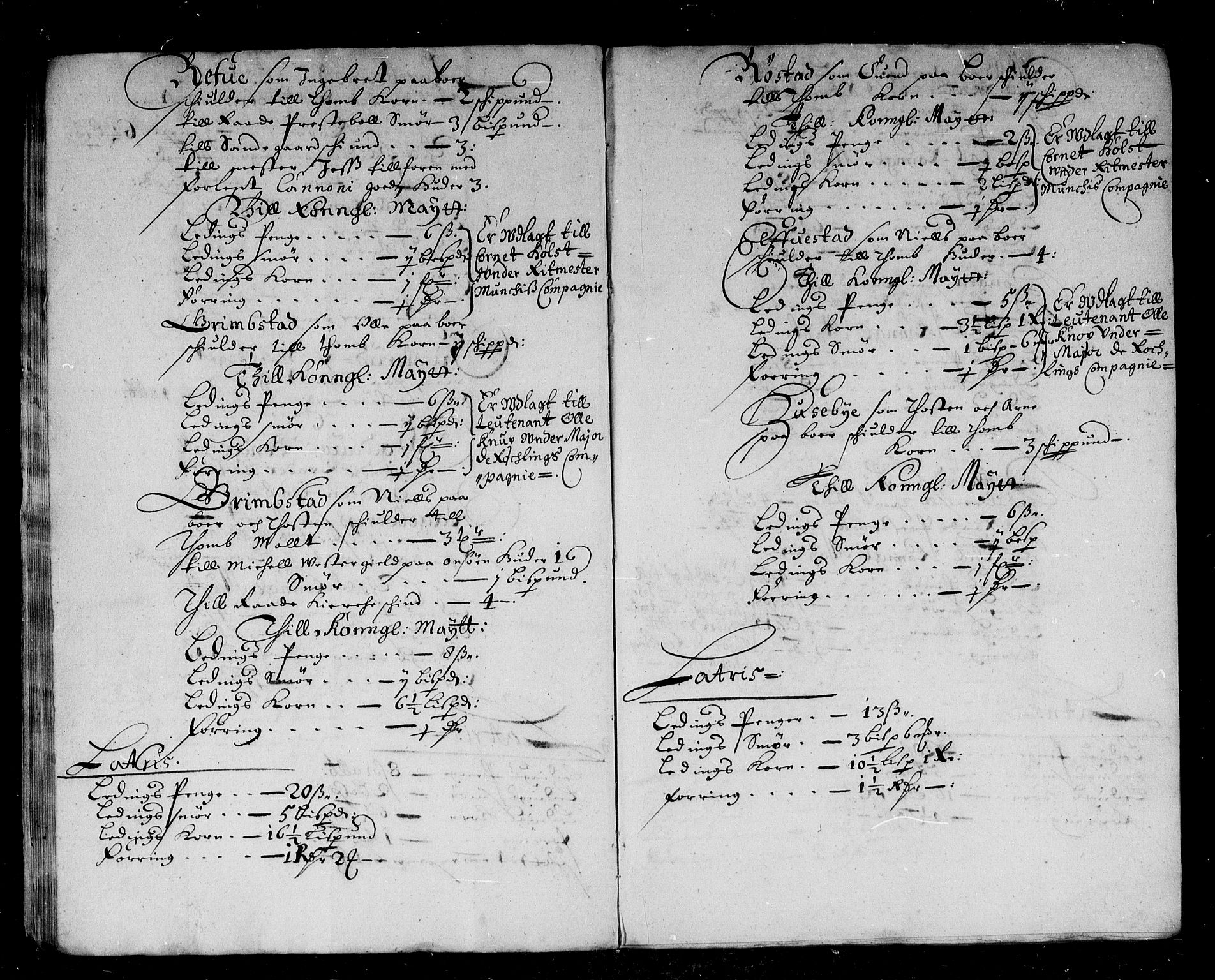 Rentekammeret inntil 1814, Reviderte regnskaper, Stiftamtstueregnskaper, Landkommissariatet på Akershus og Akershus stiftamt, AV/RA-EA-5869/R/Rb/L0039: Akershus stiftamt, 1666