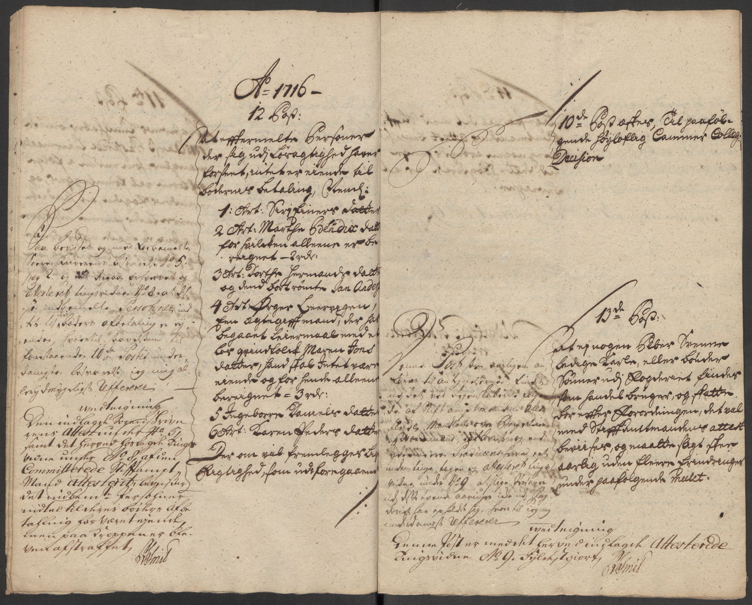 Rentekammeret inntil 1814, Reviderte regnskaper, Fogderegnskap, AV/RA-EA-4092/R64/L4437: Fogderegnskap Namdal, 1716, p. 248