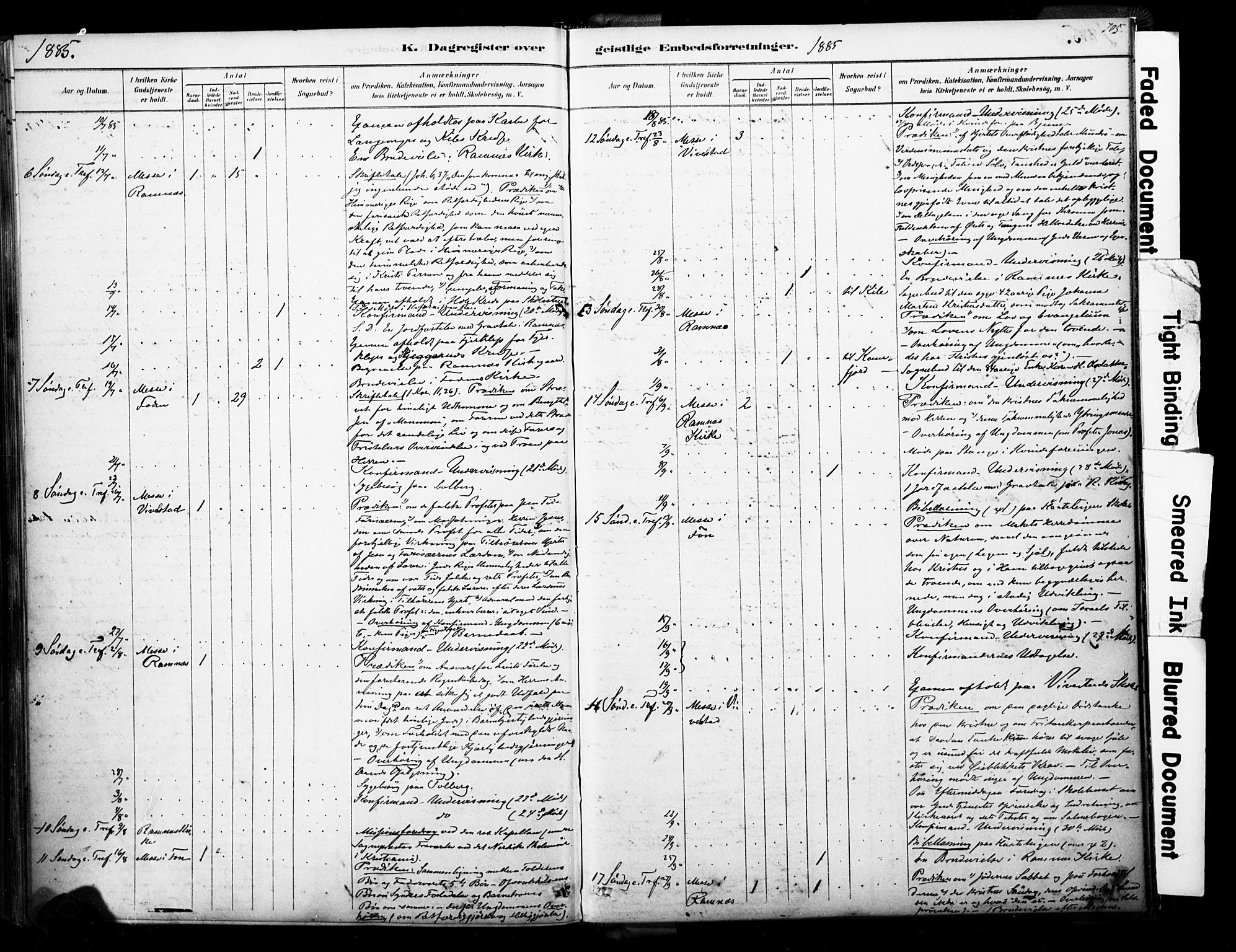 Ramnes kirkebøker, SAKO/A-314/F/Fa/L0007: Parish register (official) no. I 7, 1878-1895, p. 704-705