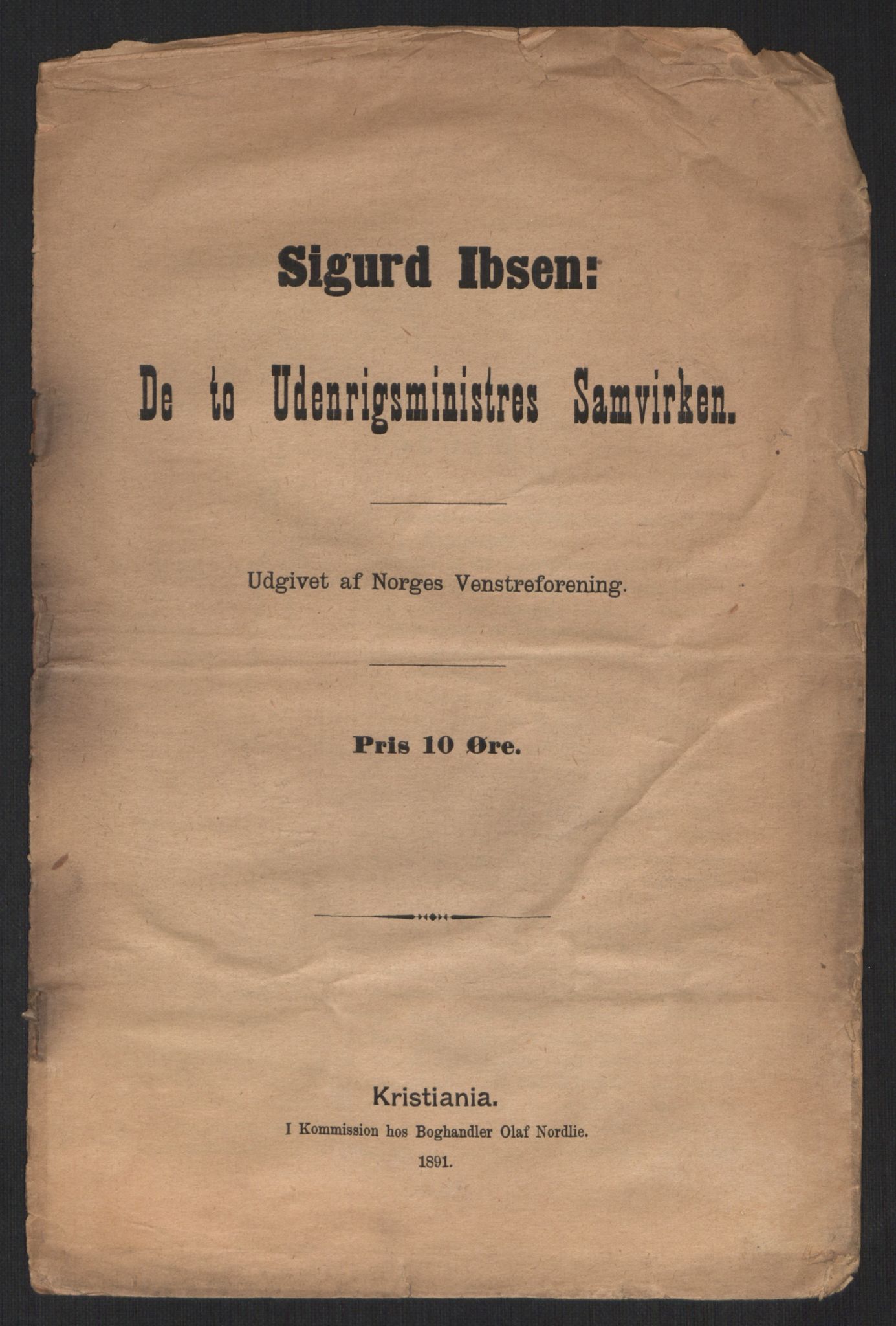Venstres Hovedorganisasjon, RA/PA-0876/X/L0001: De eldste skrifter, 1860-1936, p. 534