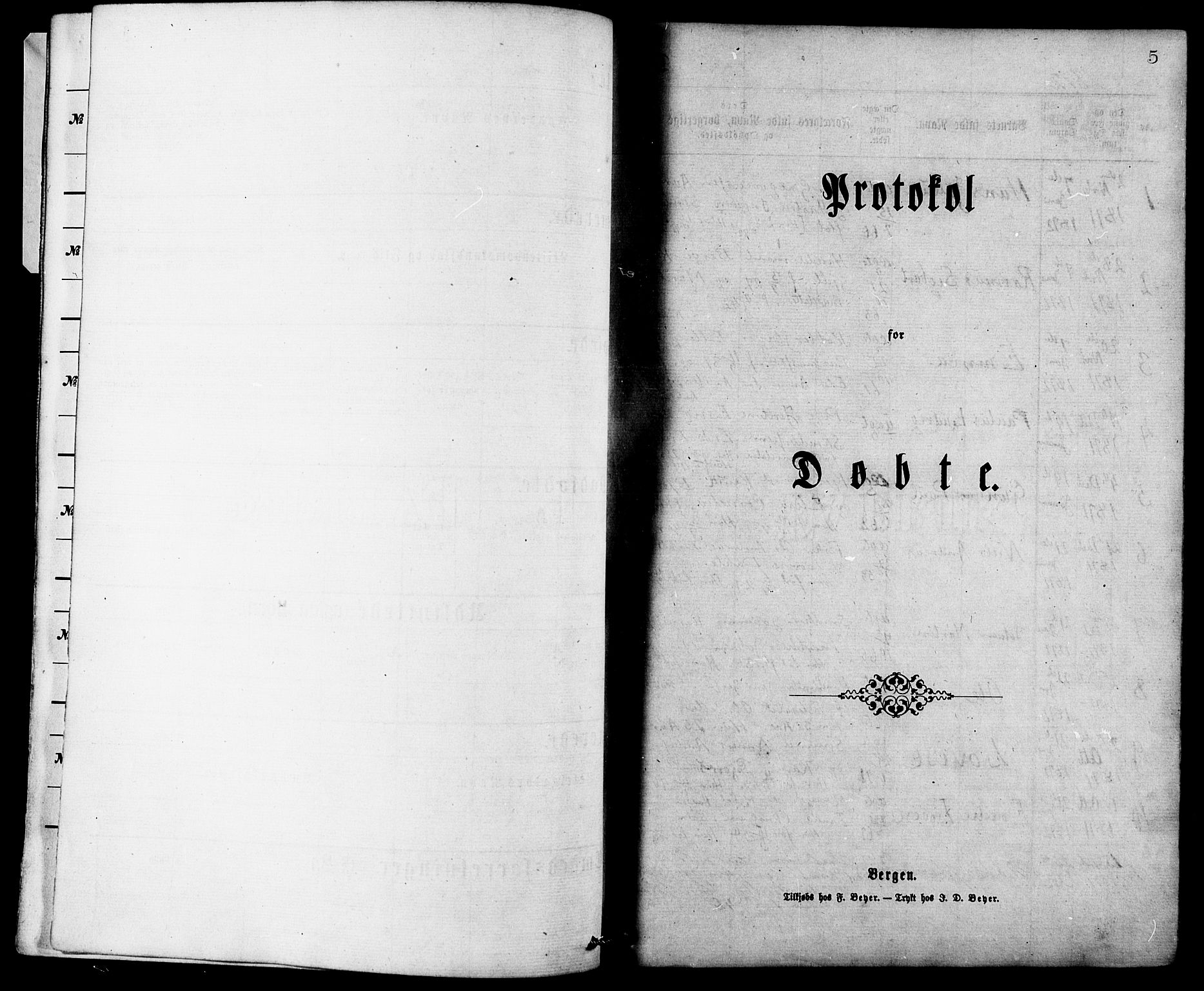 Ministerialprotokoller, klokkerbøker og fødselsregistre - Møre og Romsdal, AV/SAT-A-1454/529/L0453: Parish register (official) no. 529A03, 1872-1877, p. 5