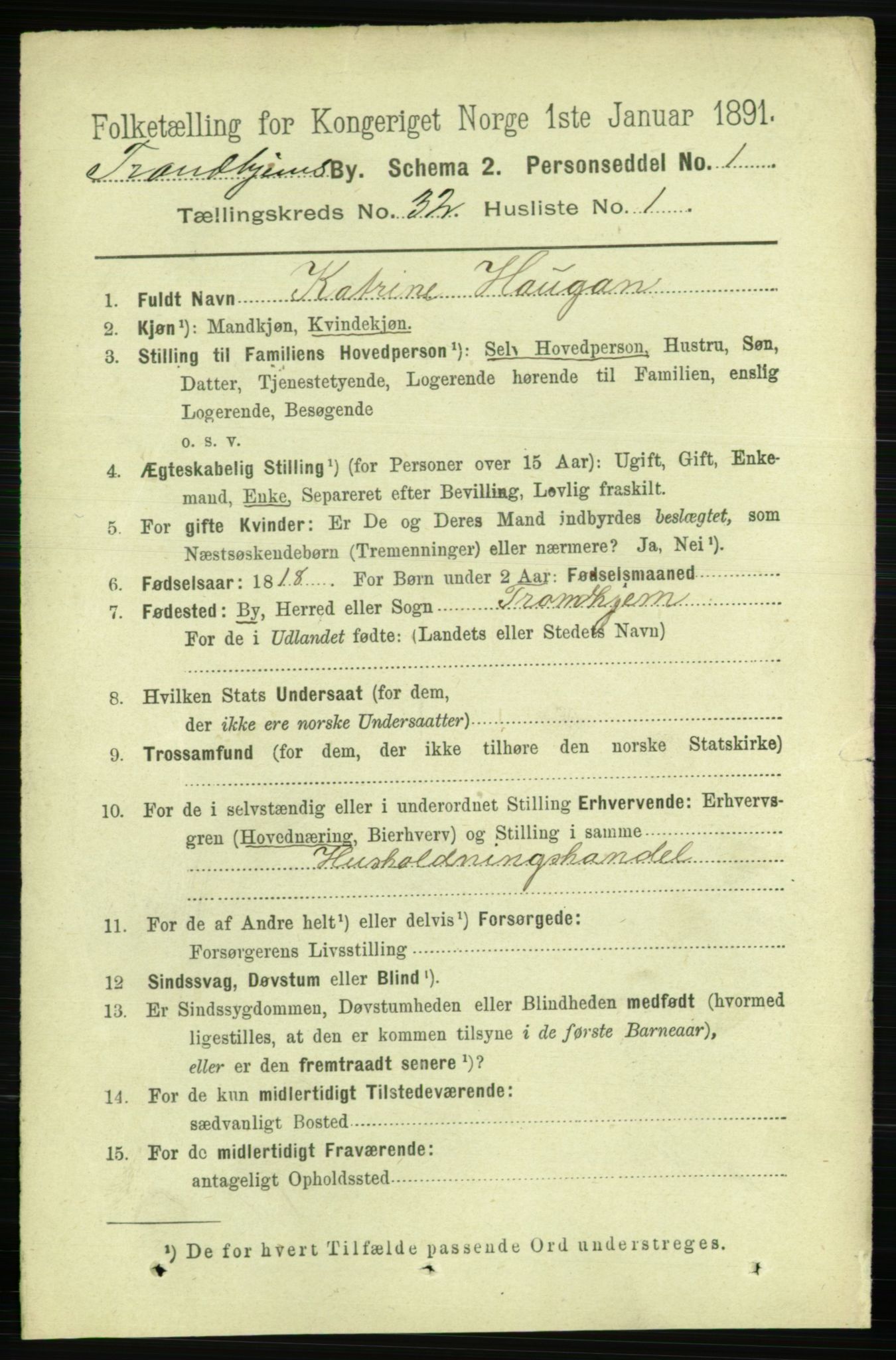 RA, 1891 census for 1601 Trondheim, 1891, p. 23944