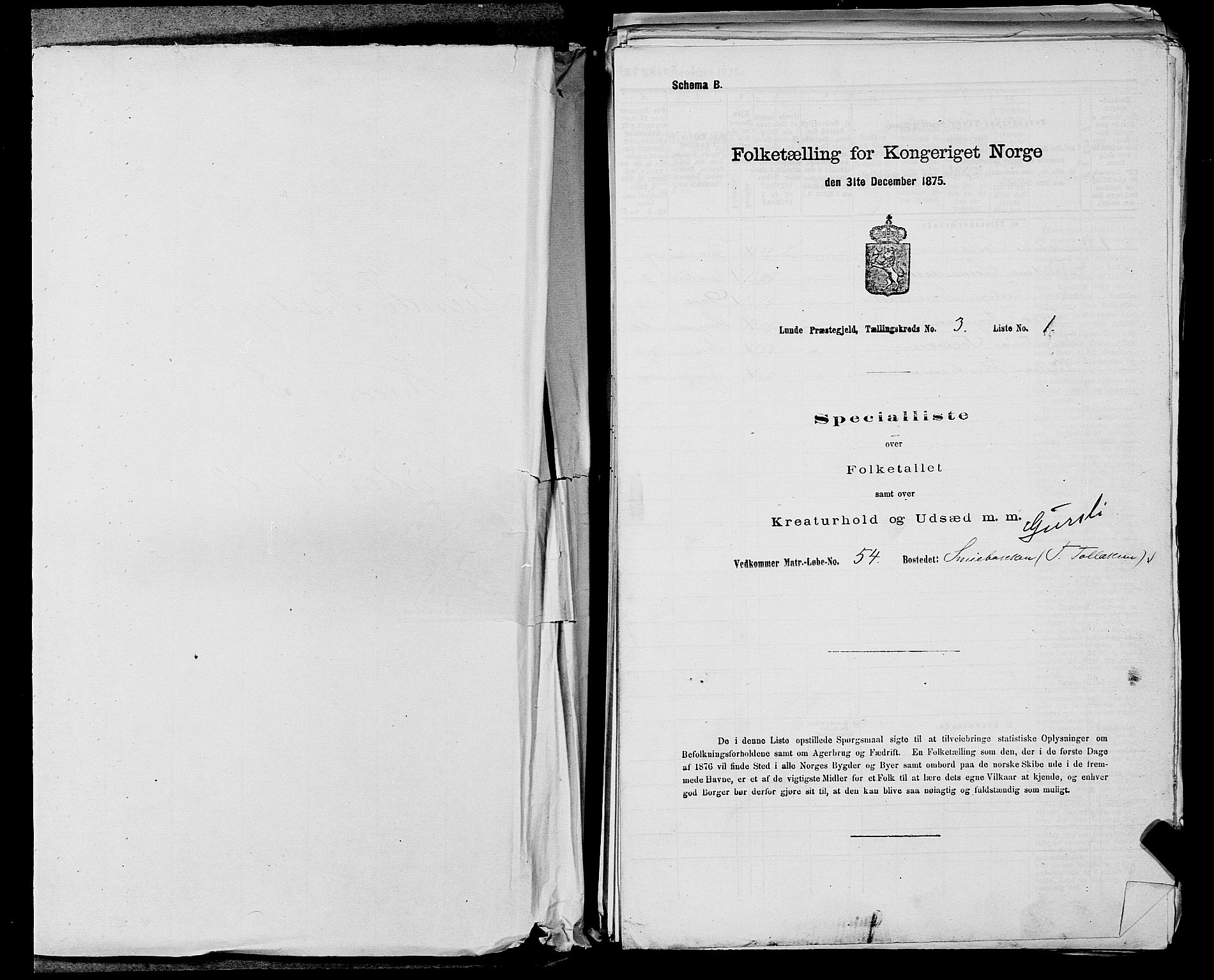 SAST, 1875 census for 1112P Lund, 1875, p. 159