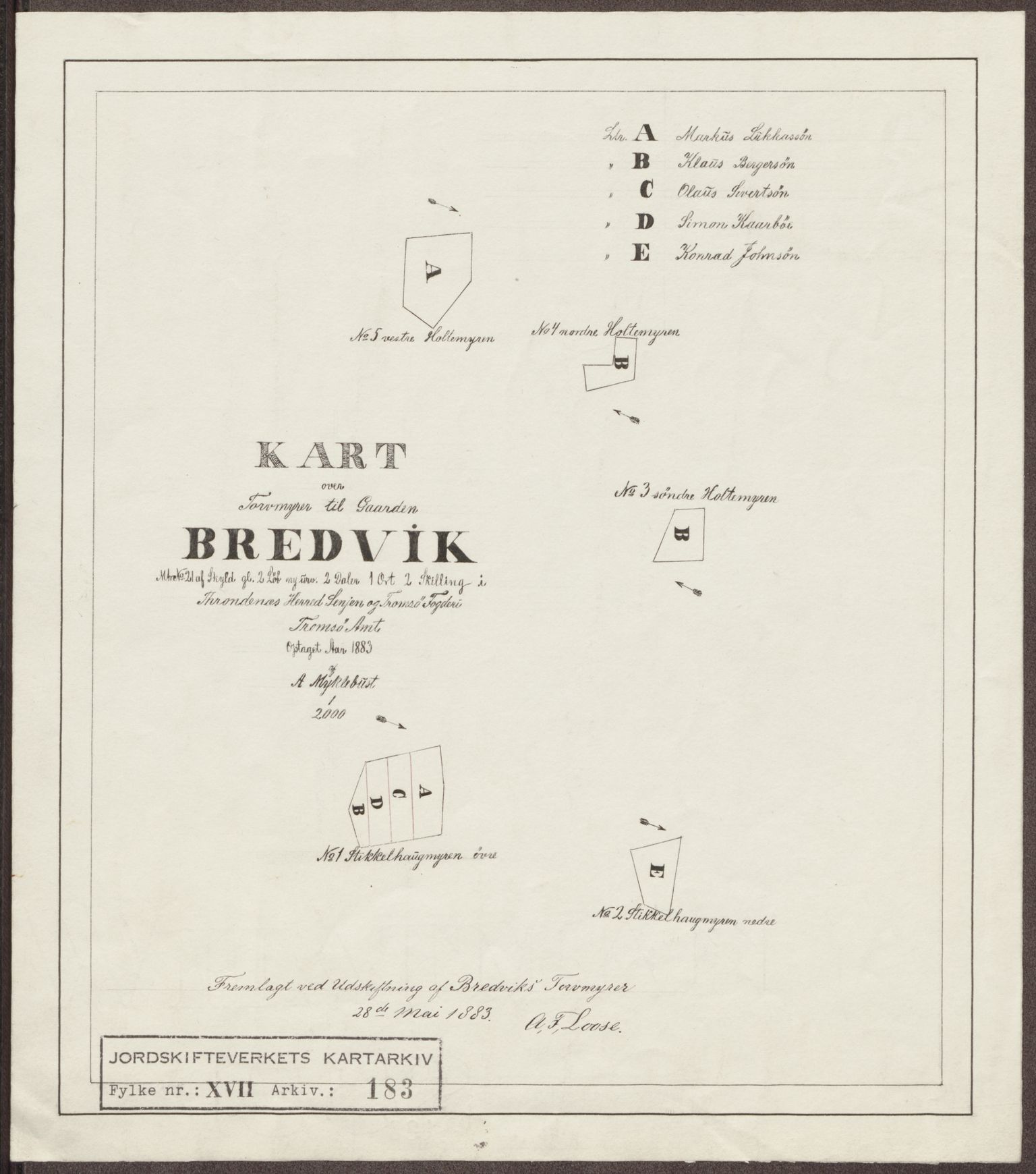 Jordskifteverkets kartarkiv, AV/RA-S-3929/T, 1859-1988, p. 232