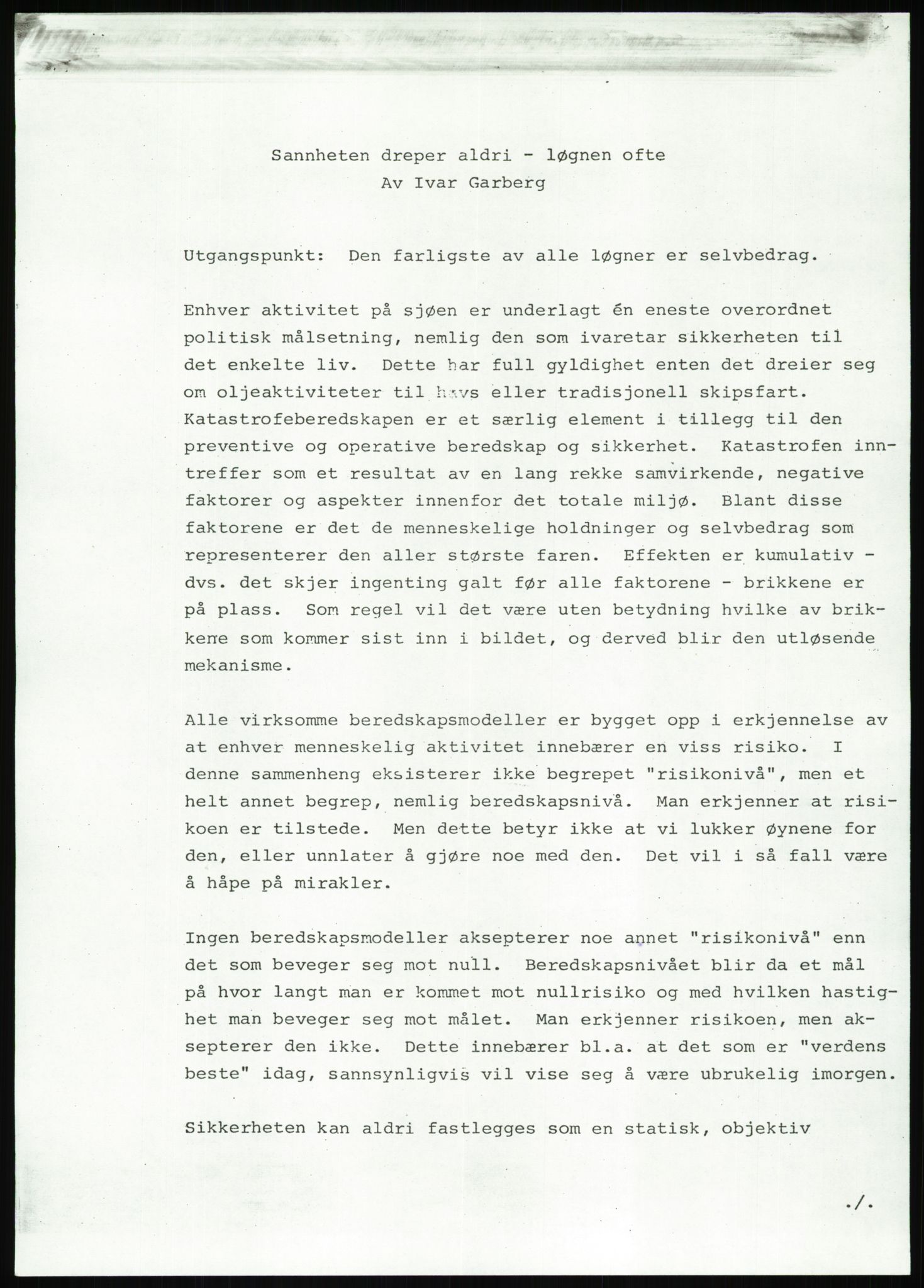 Justisdepartementet, Granskningskommisjonen ved Alexander Kielland-ulykken 27.3.1980, AV/RA-S-1165/D/L0022: Y Forskningsprosjekter (Y8-Y9)/Z Diverse (Doku.liste + Z1-Z15 av 15), 1980-1981, p. 379