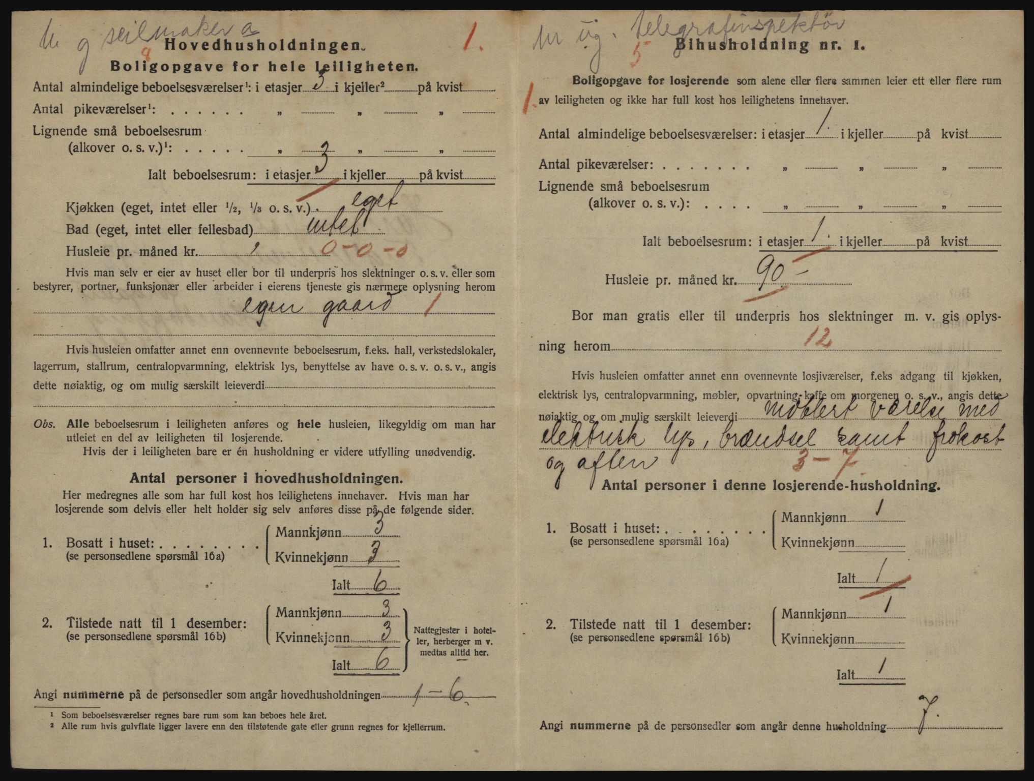 SATØ, 1920 census for Hammerfest, 1920, p. 1901