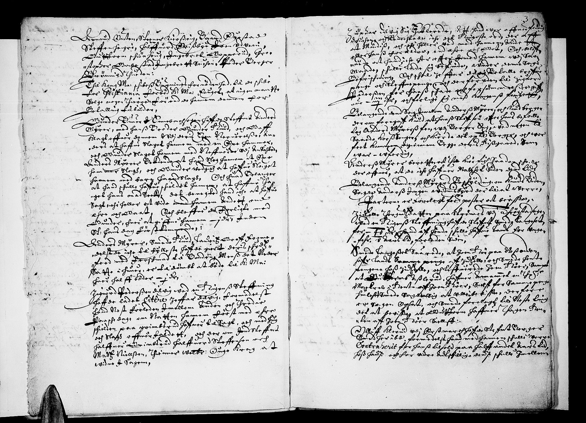 Heggen og Frøland sorenskriveri I, AV/SAO-A-11556/F/Fb/L0001: Tingbok, 1650-1651, p. 2b-3a