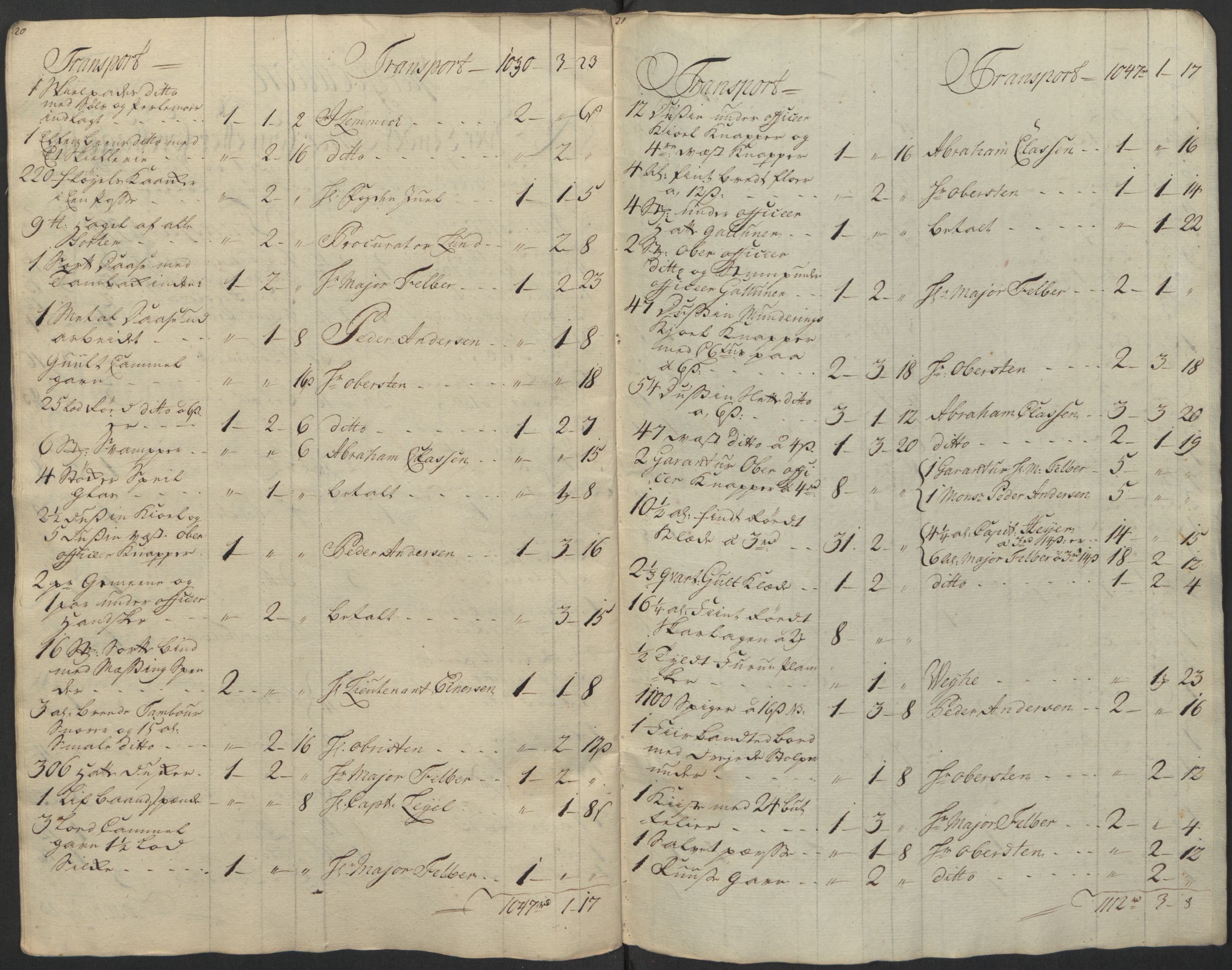 Forsvaret, Generalauditøren, AV/RA-RAFA-1772/F/Fj/Fja/L0024: --, 1751-1814, p. 363