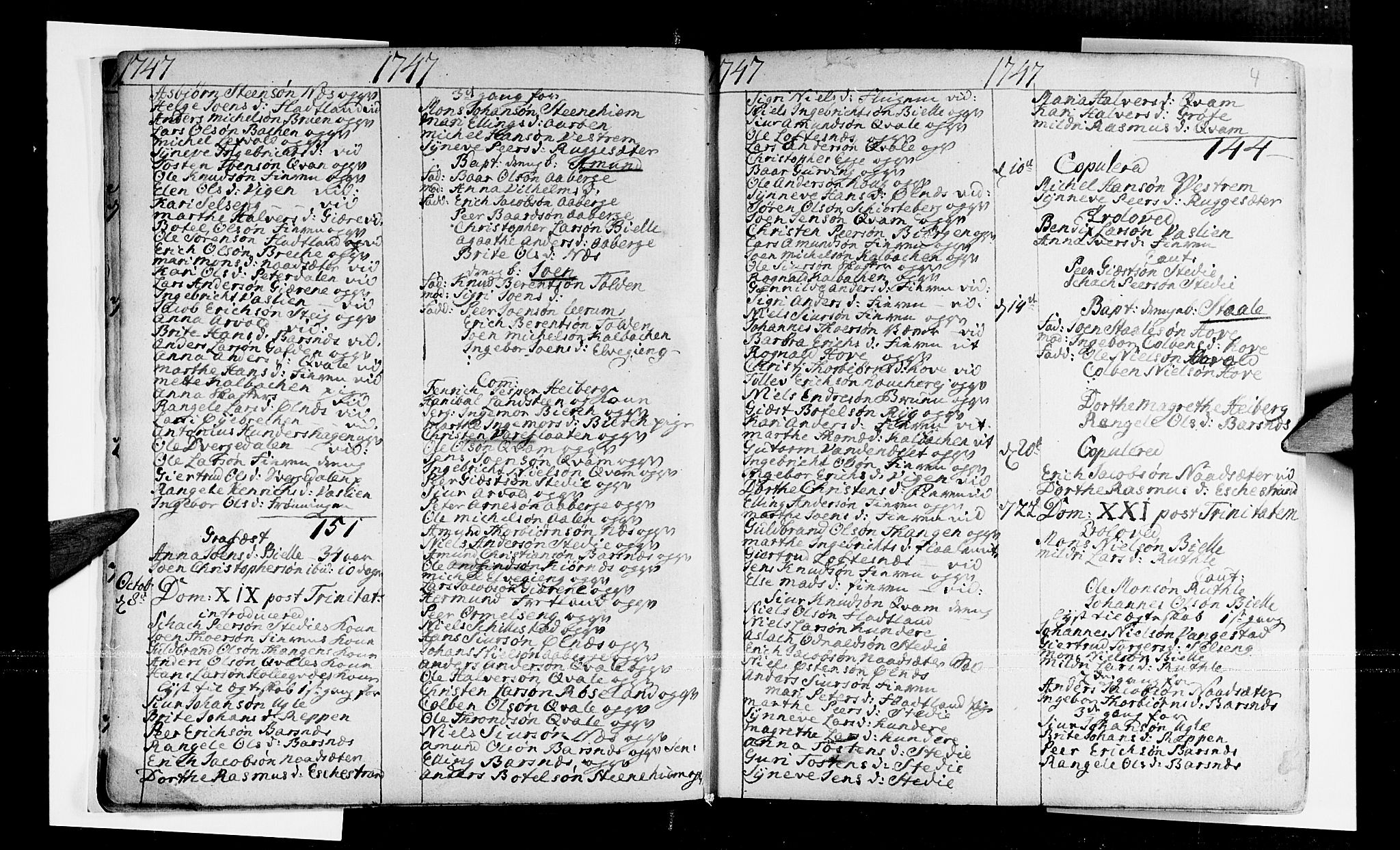 Sogndal sokneprestembete, AV/SAB-A-81301/H/Haa/Haaa/L0003: Parish register (official) no. A 3, 1747-1768, p. 4